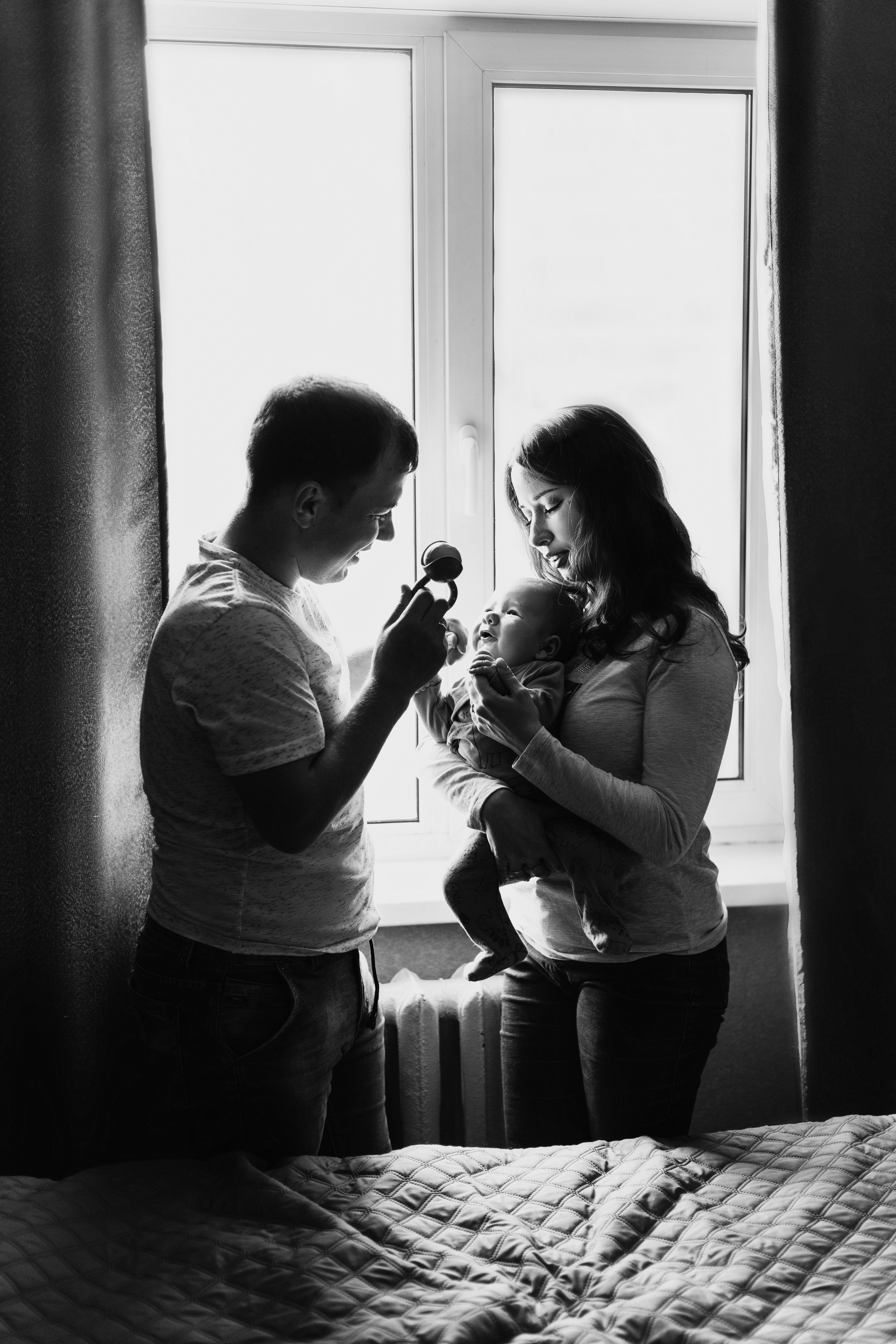 Дима и его семья. Фотограф Newborn, семейный фотограф во Владивостоке Ольга Казакова