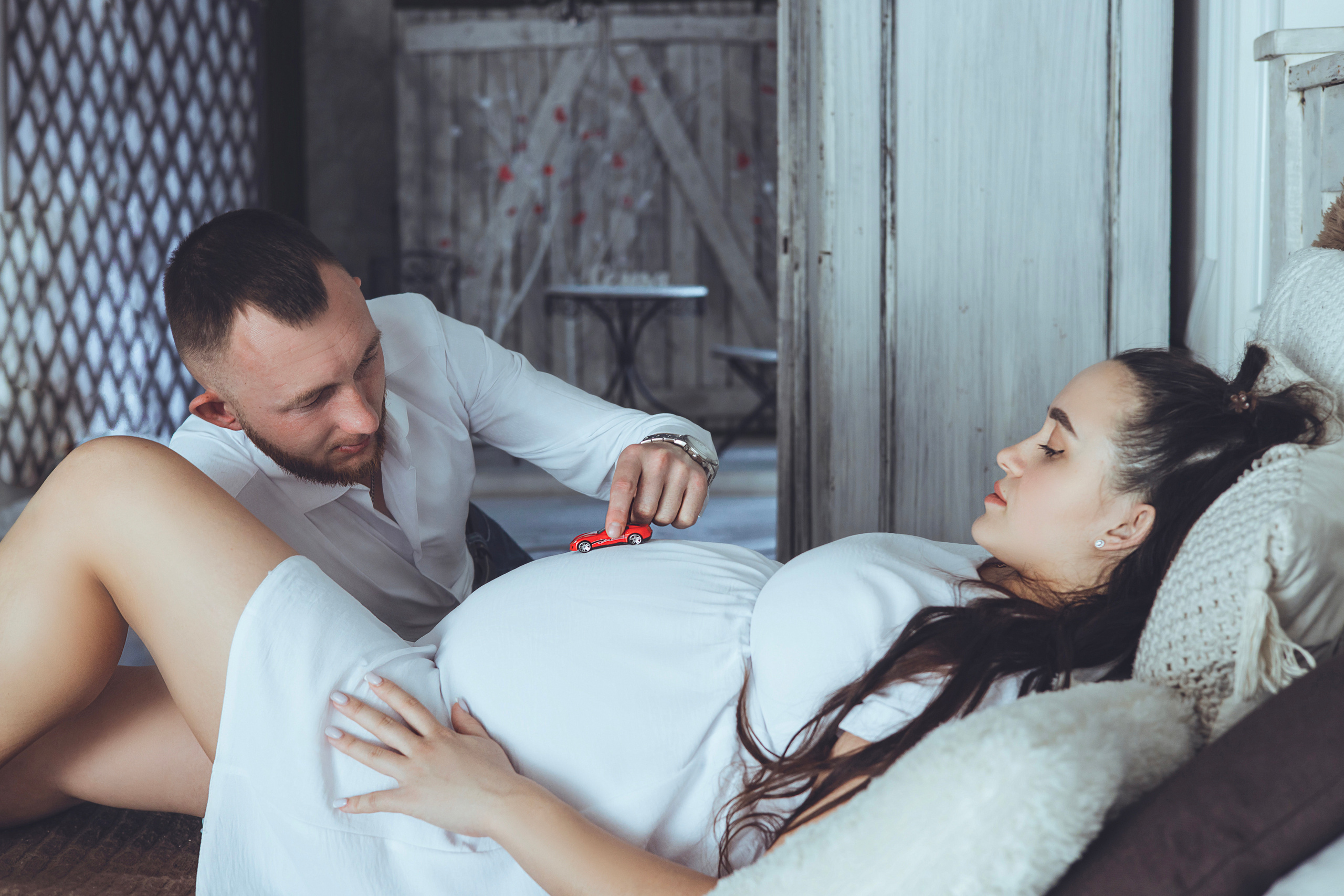 Трепетное ожидание. Фотограф Newborn, семейный фотограф во Владивостоке Ольга Казакова