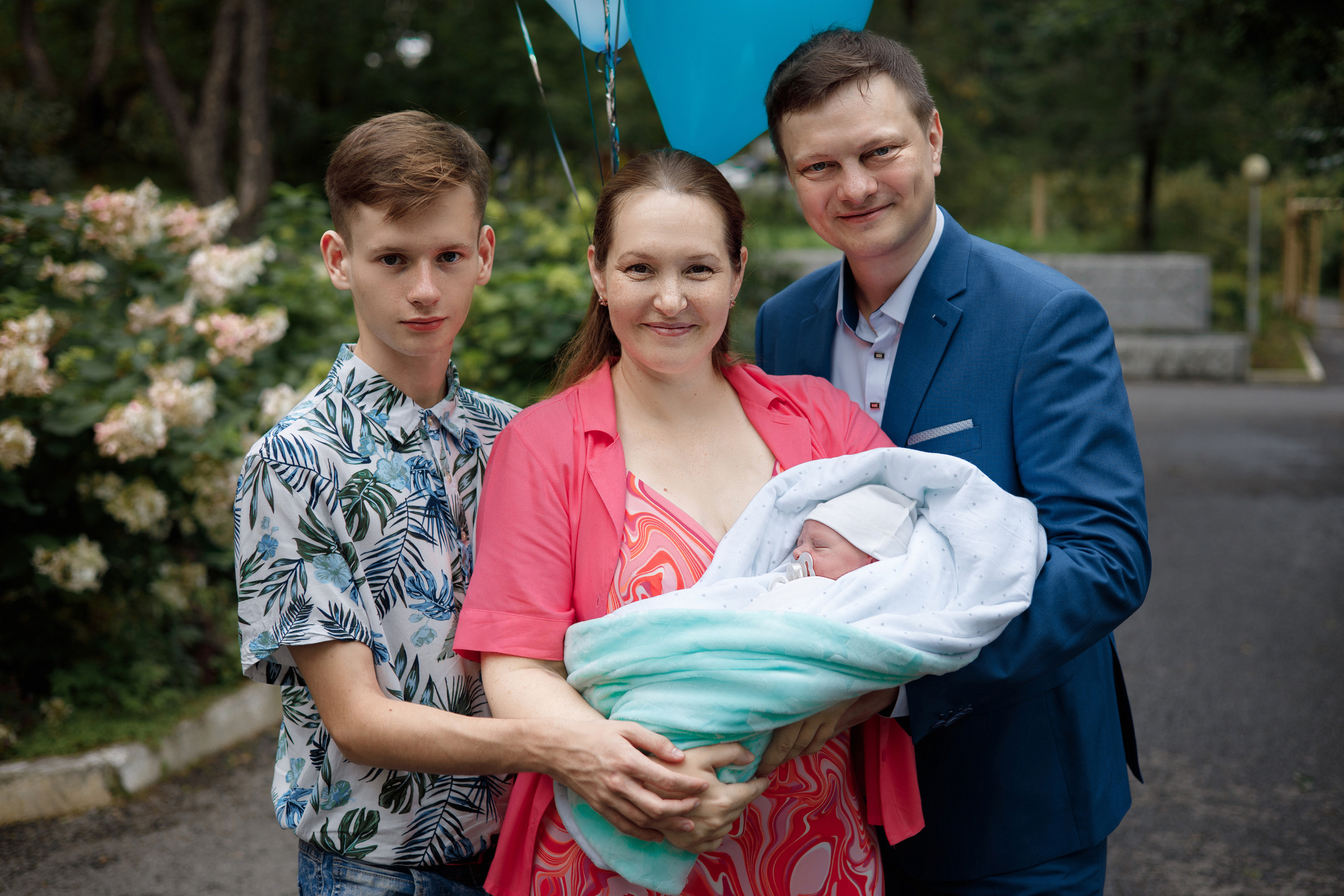 Летняя выписка. Фотограф Newborn, семейный фотограф во Владивостоке Ольга Казакова