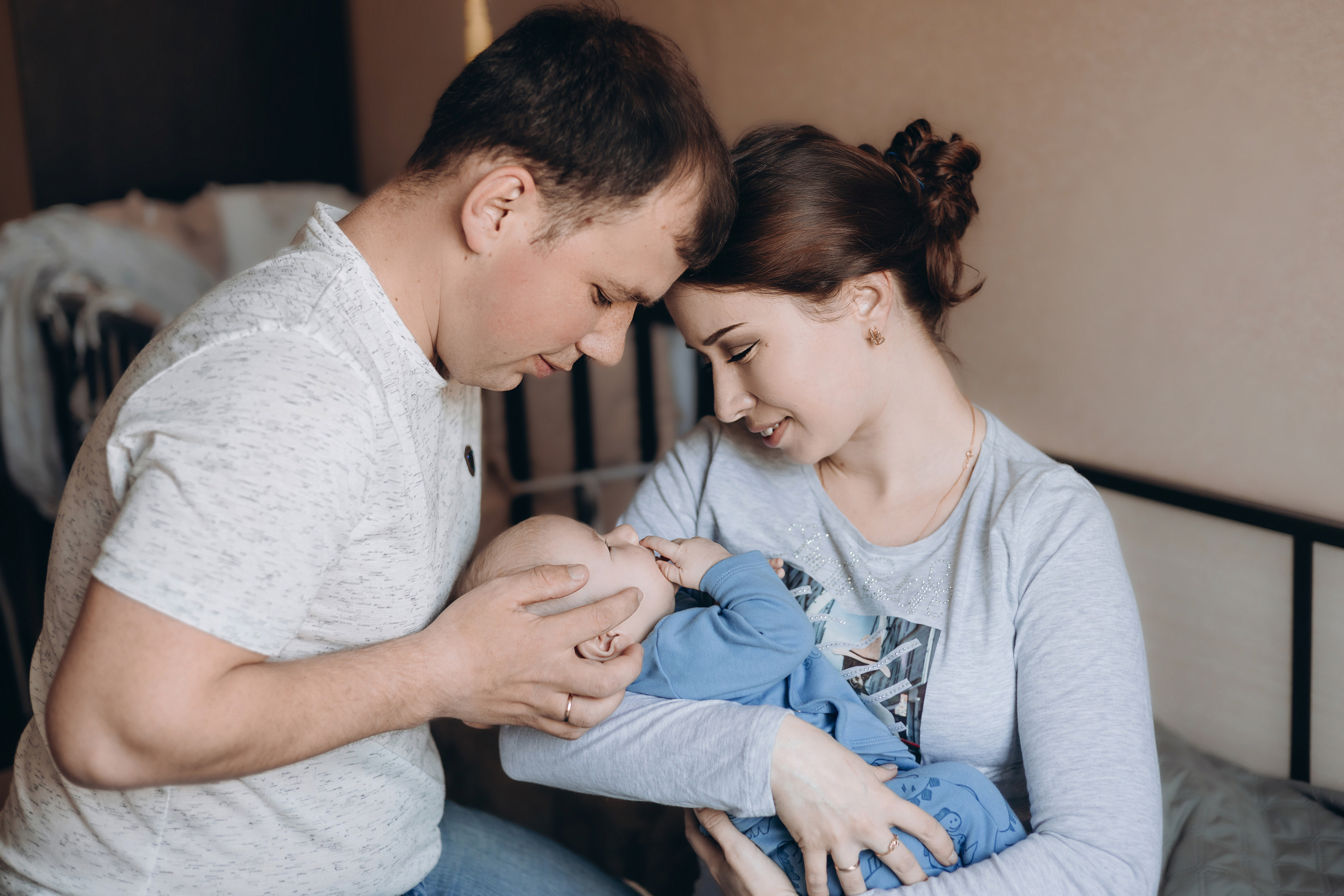 Дима и его семья. Фотограф Newborn, семейный фотограф во Владивостоке Ольга Казакова