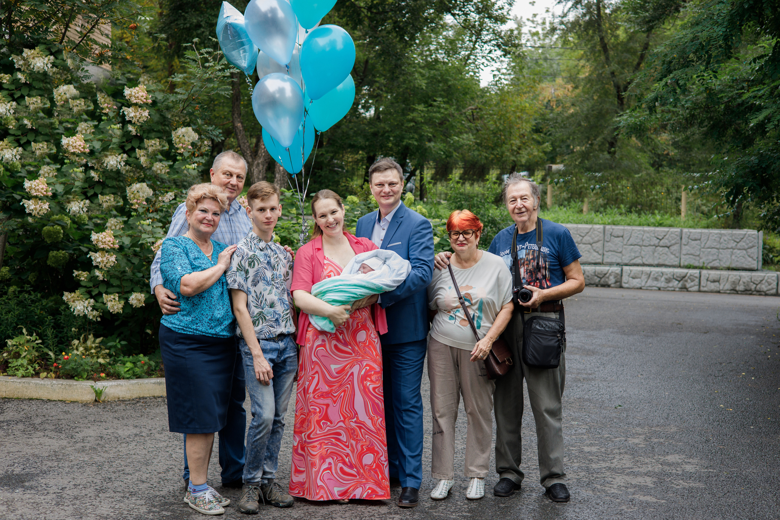 Летняя выписка. Фотограф Newborn, семейный фотограф во Владивостоке Ольга Казакова