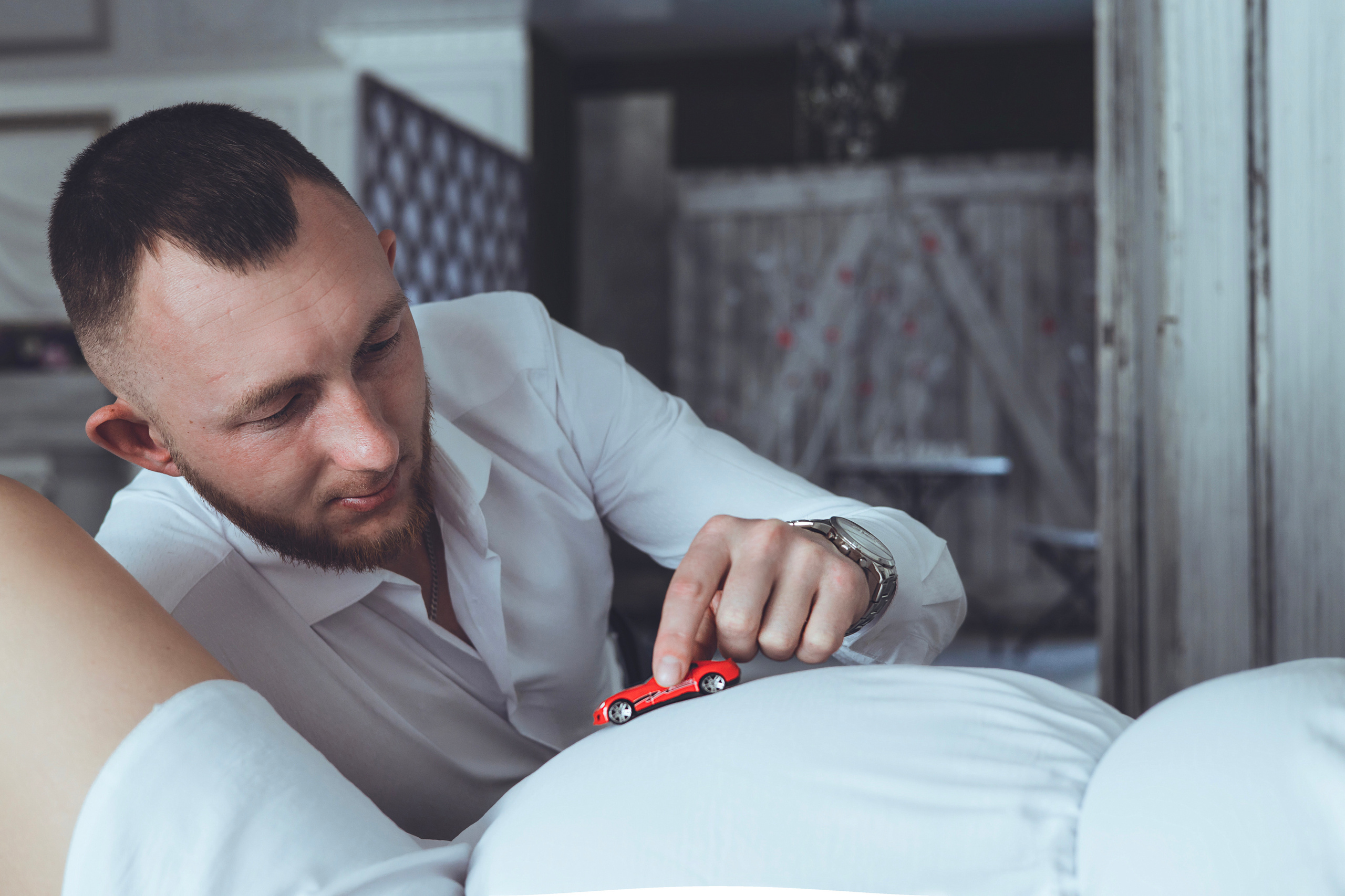 Трепетное ожидание. Фотограф Newborn, семейный фотограф во Владивостоке Ольга Казакова