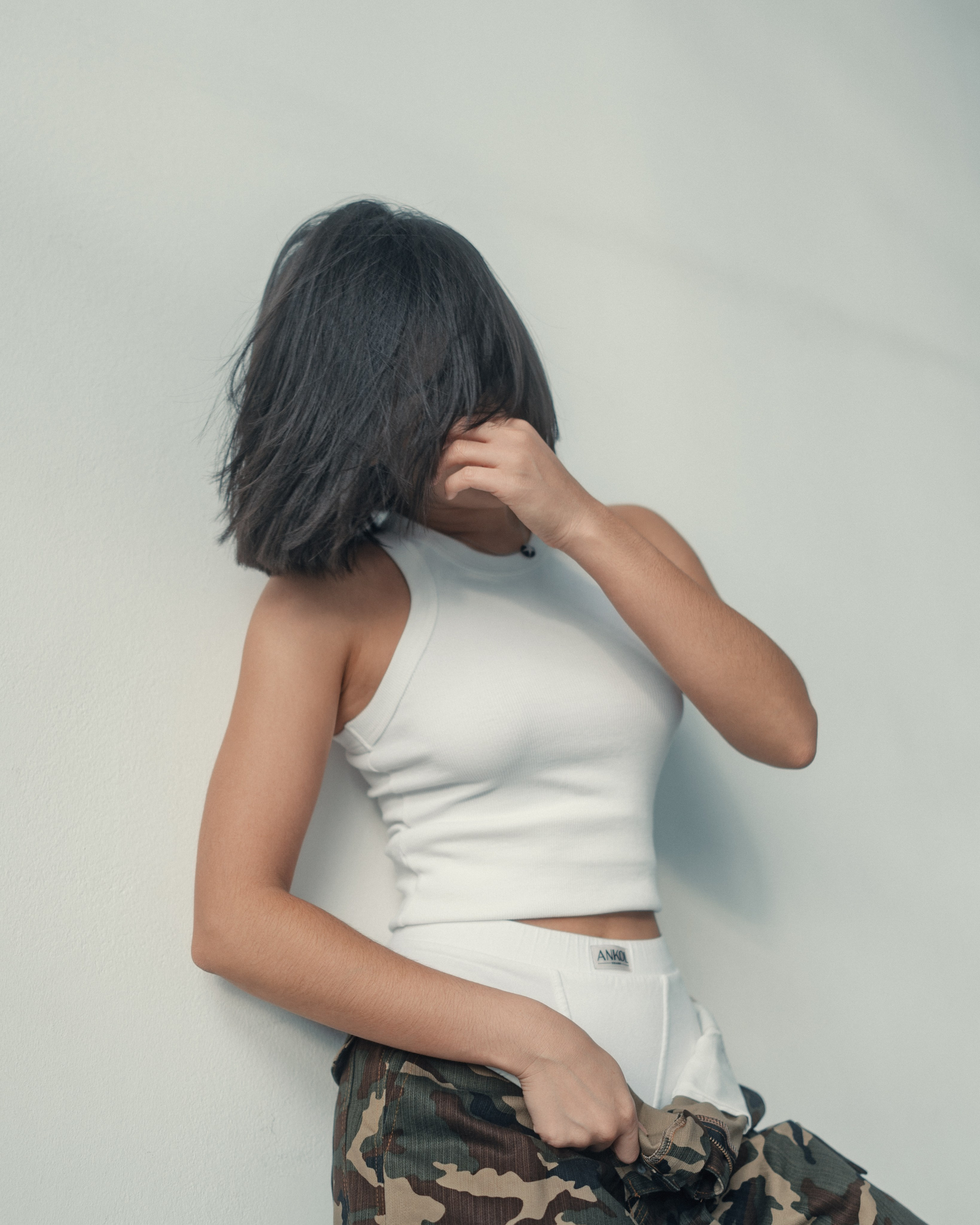 Женская портретная фотосессия в студии в Казани