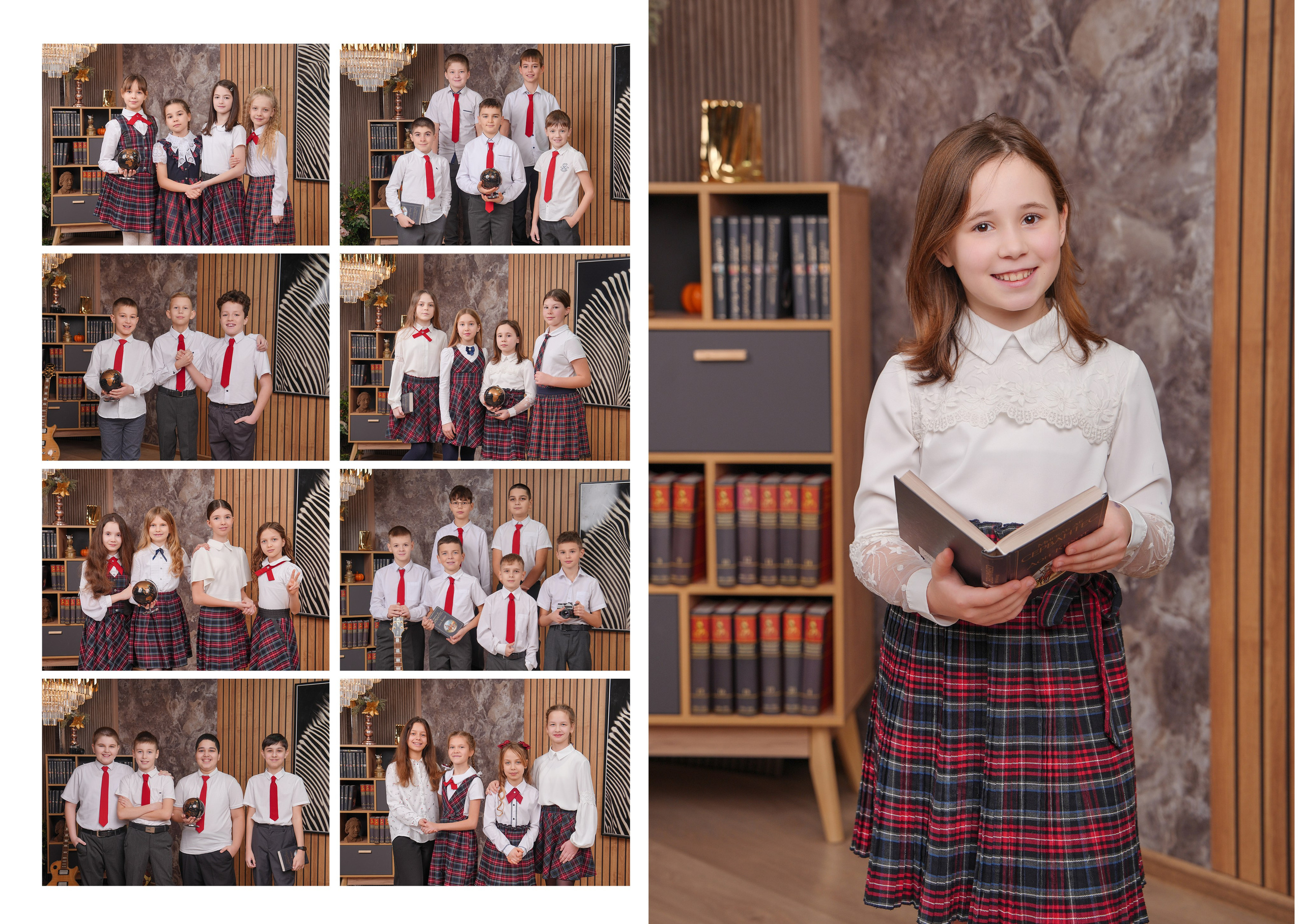 ШКОЛА 99 — 4 «Д» класс. Красивый выпускной альбом в Краснодаре