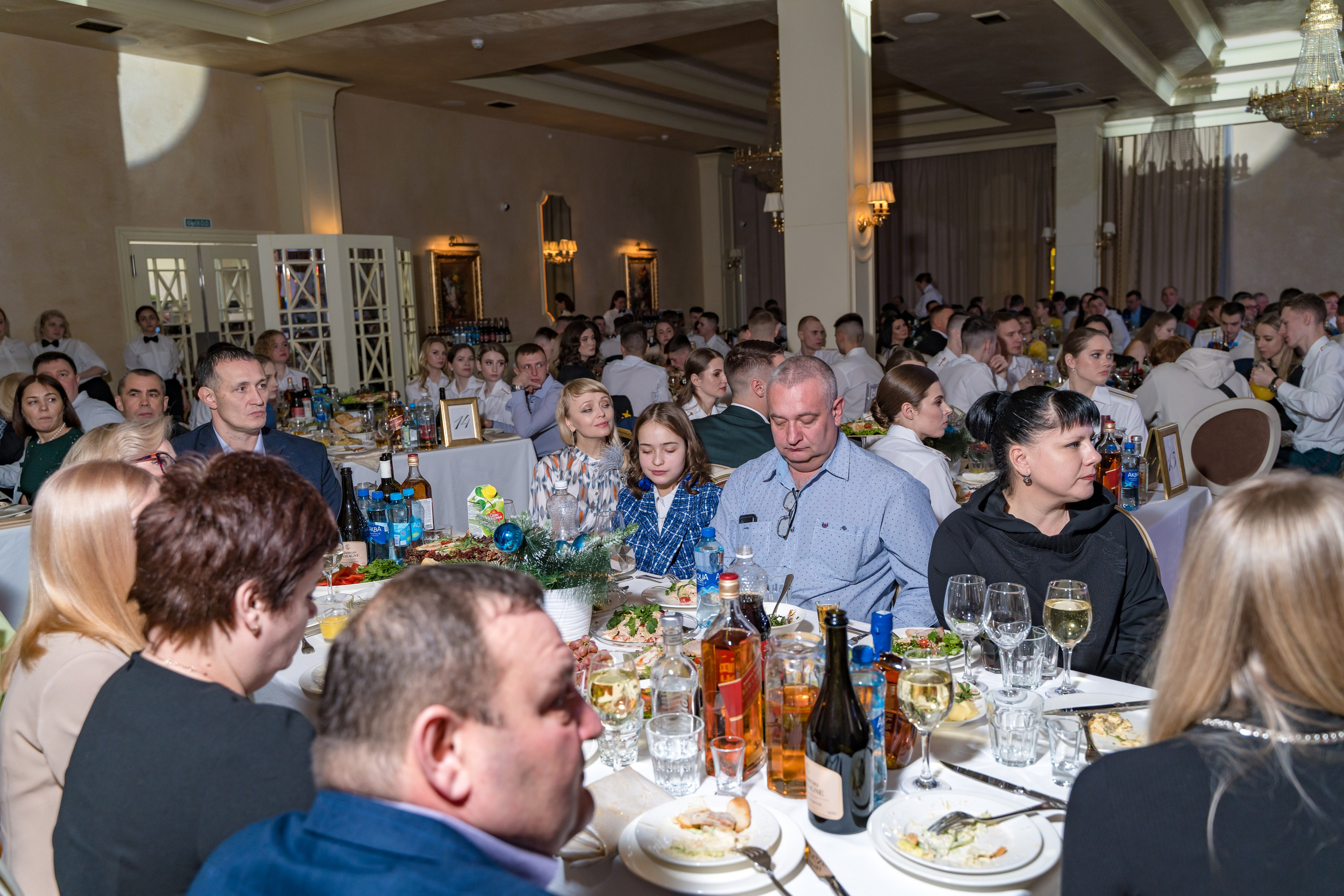 Фотосъемка выпуска военной академии и вручение дипломов