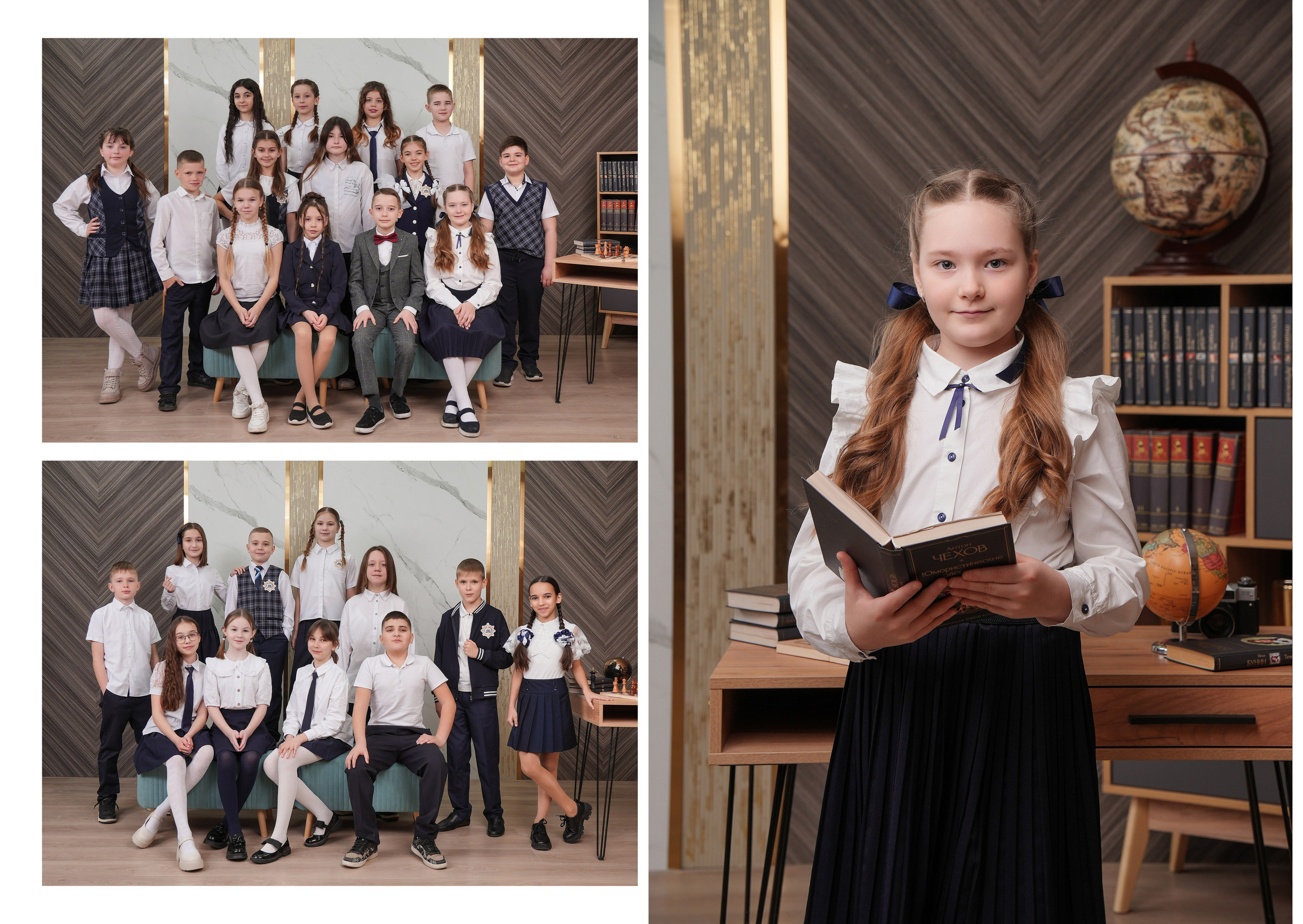 ШКОЛА 110 4 Г. Красивый выпускной альбом в Краснодаре