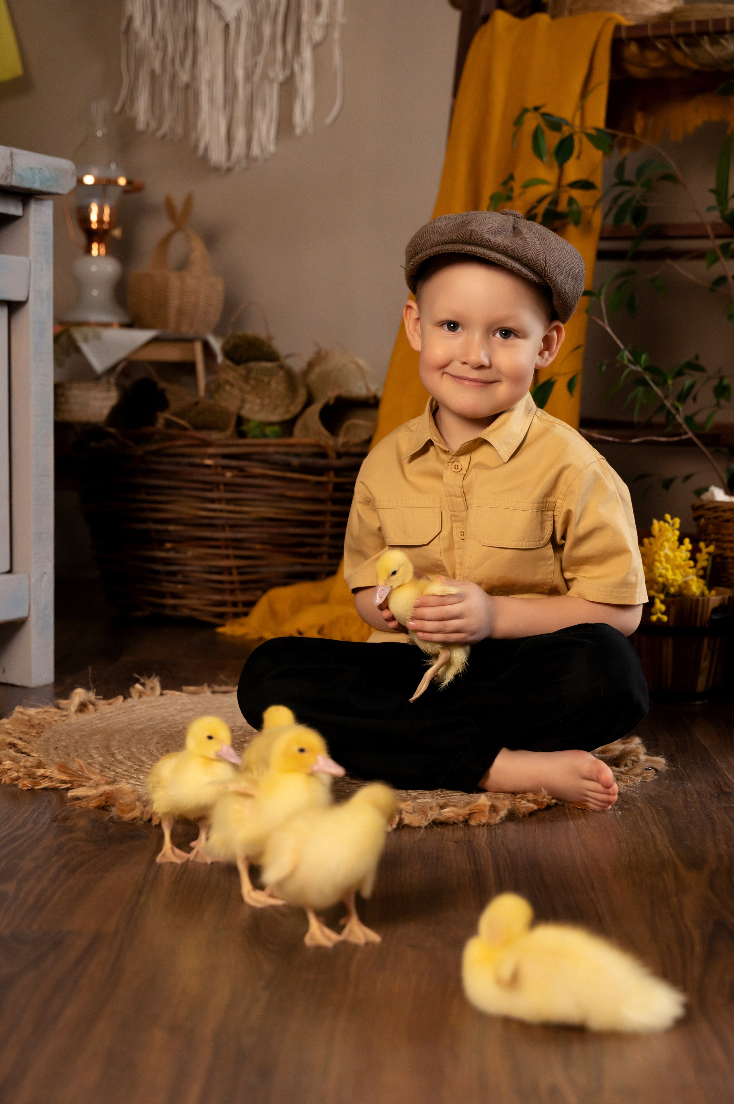 Купание утят. Елена Задорина