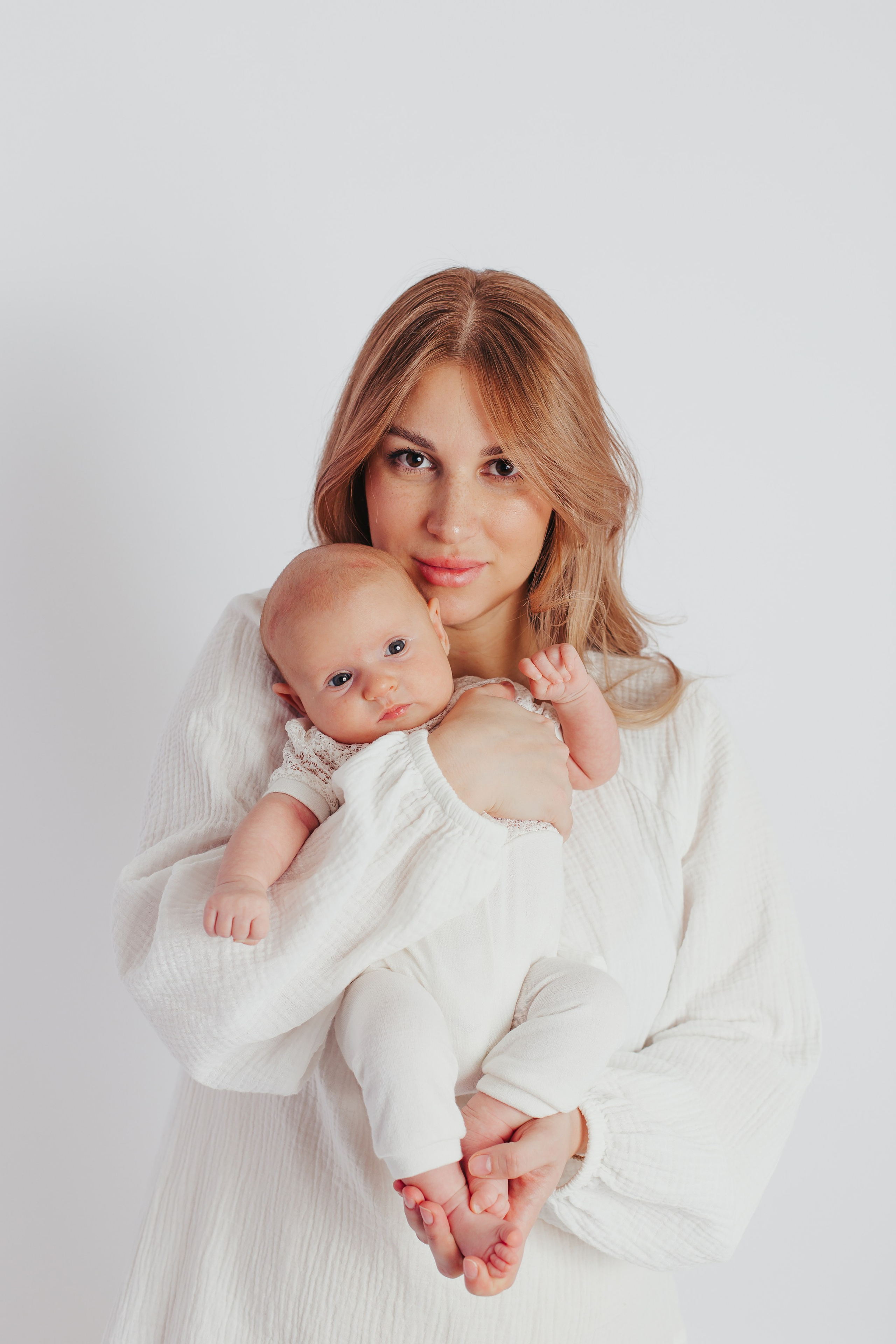 Фотосессия новорожденного в стиле Natural Simple. Фотограф новорожденных и детский в Сергиевом Посаде Кругликова Юлия