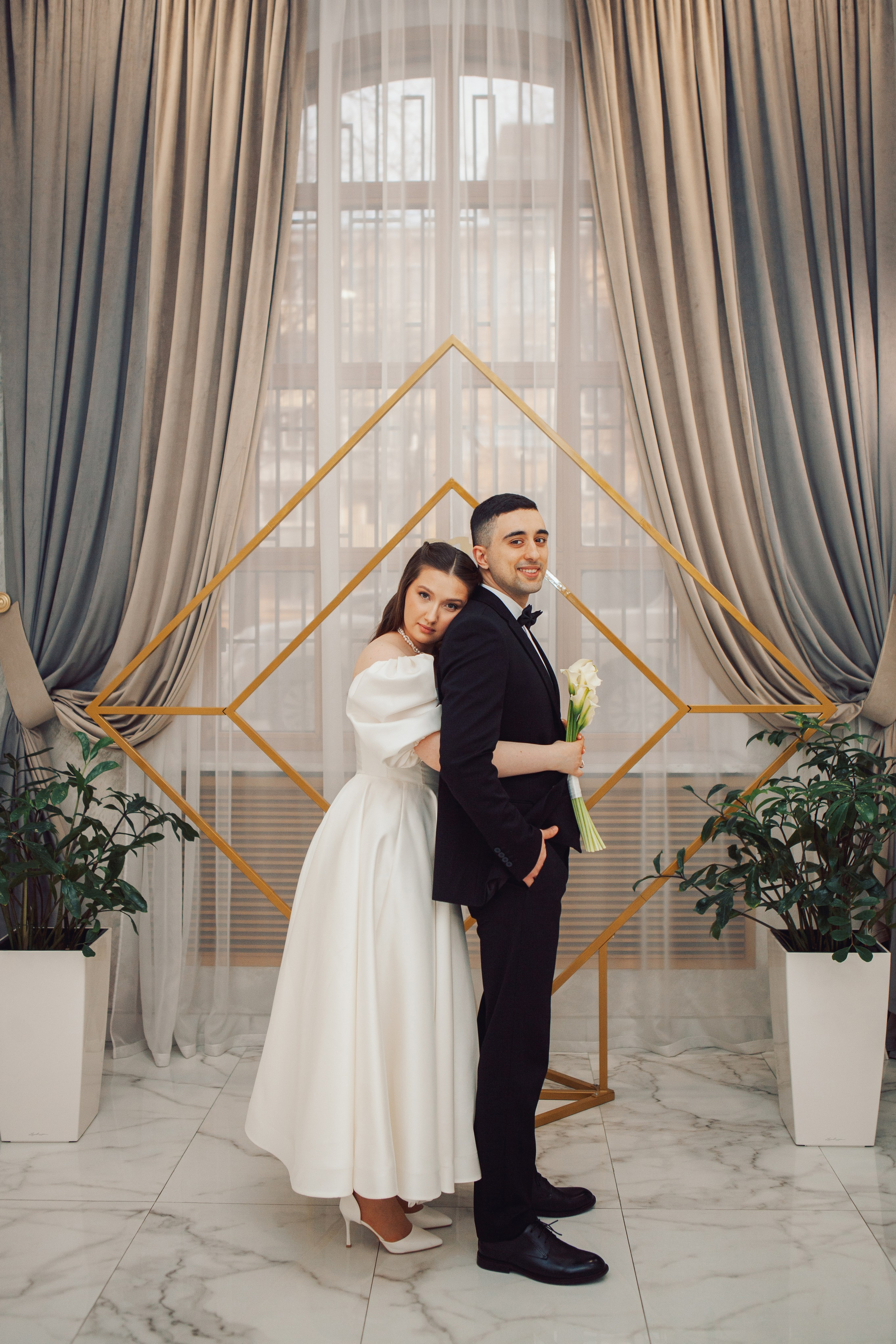 Роспись в Кутузовском ЗАГСе. Фотограф Ольга Ефремова