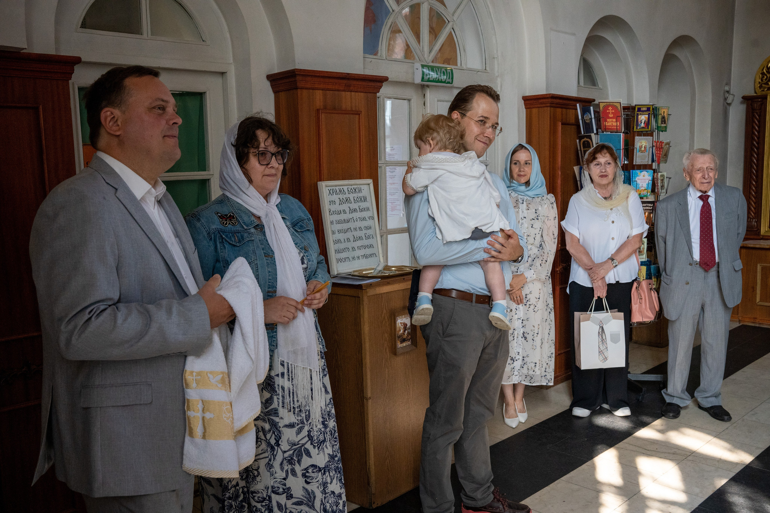 Крещение Анатолия. Студийный и портретный фотограф в САНКТ-ПЕТЕРБУРГЕИрина Махаон