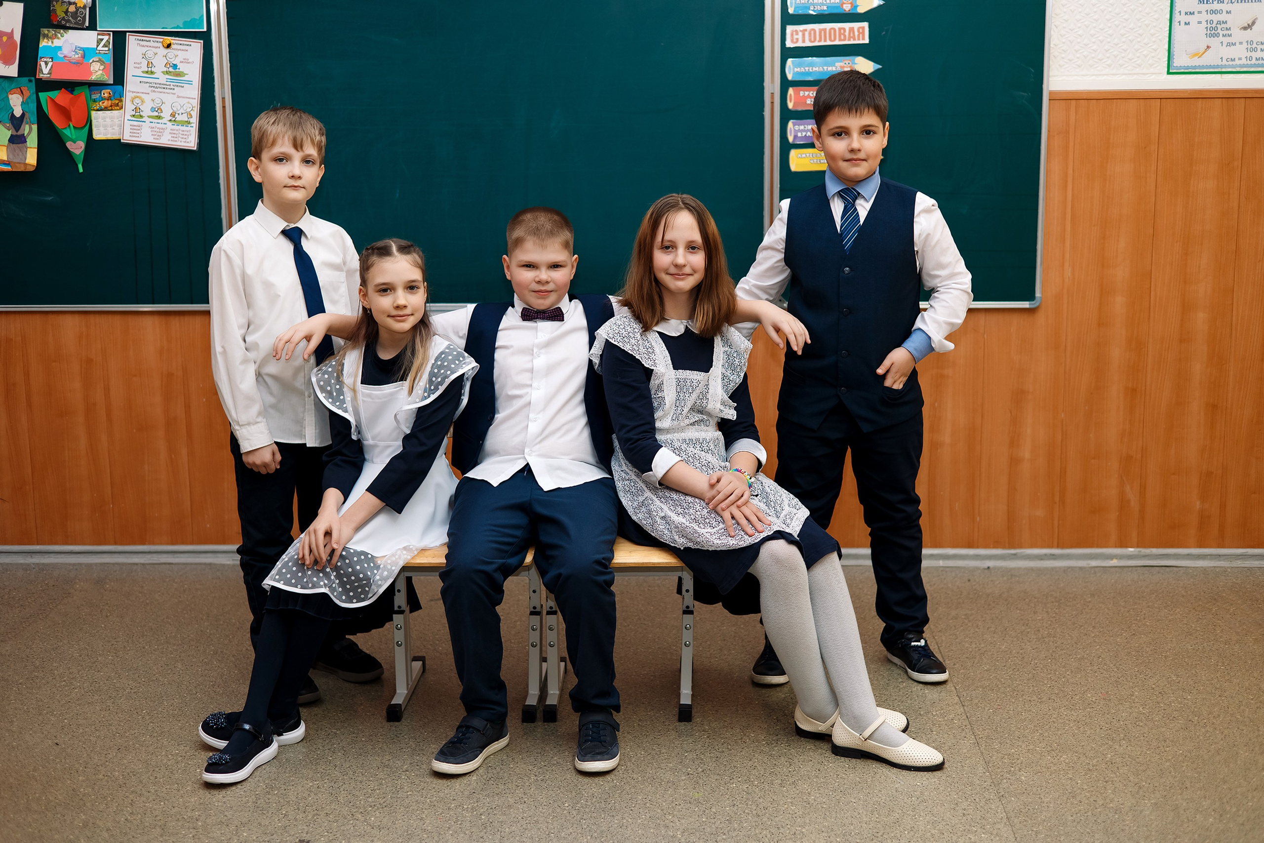 4 класс 7 школа. Фотограф Любовь Корниенко, Примоский край