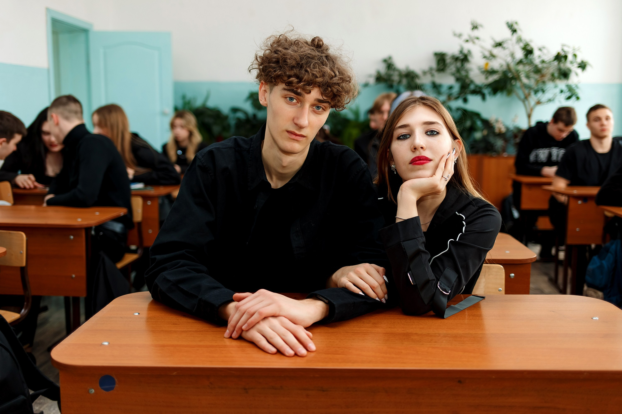 11 класс съемка в школе. Фотограф Любовь Корниенко, Примоский край