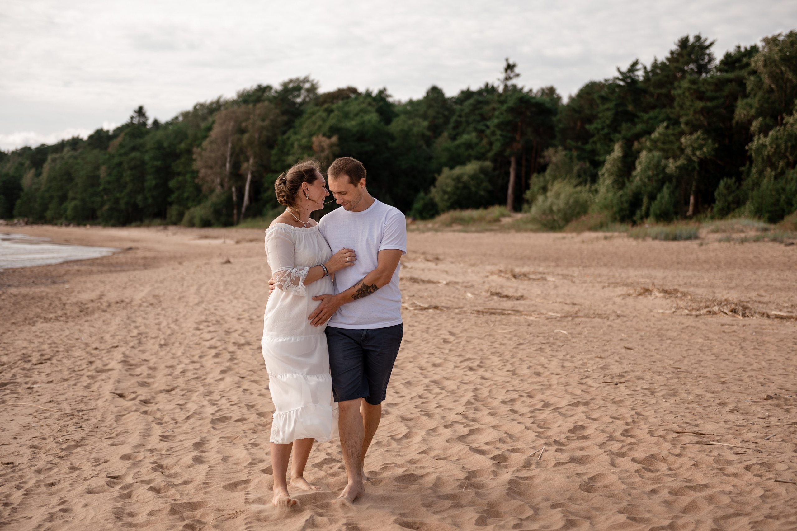 Финский залив. Мы тебя ждем, малыш!. Свадебный и семейный фотограф София Невская