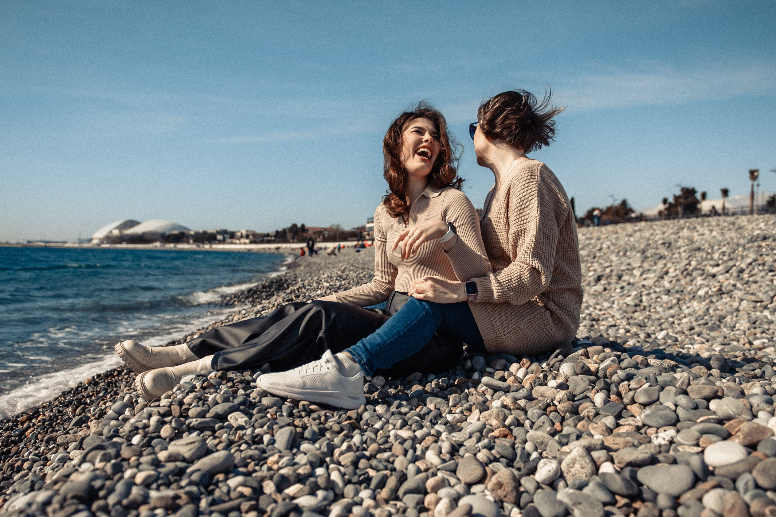 Мама и дочка, море для двоих. Свадебный и семейный фотограф София Невская