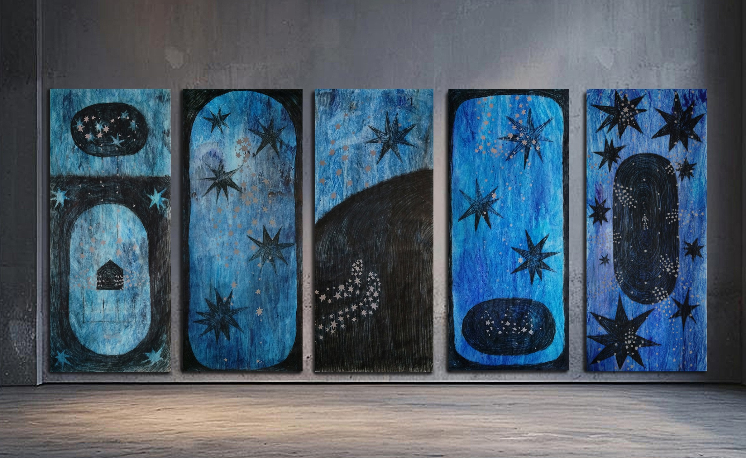 Звезды над моей головой. Ирина Петрова. Современный художник