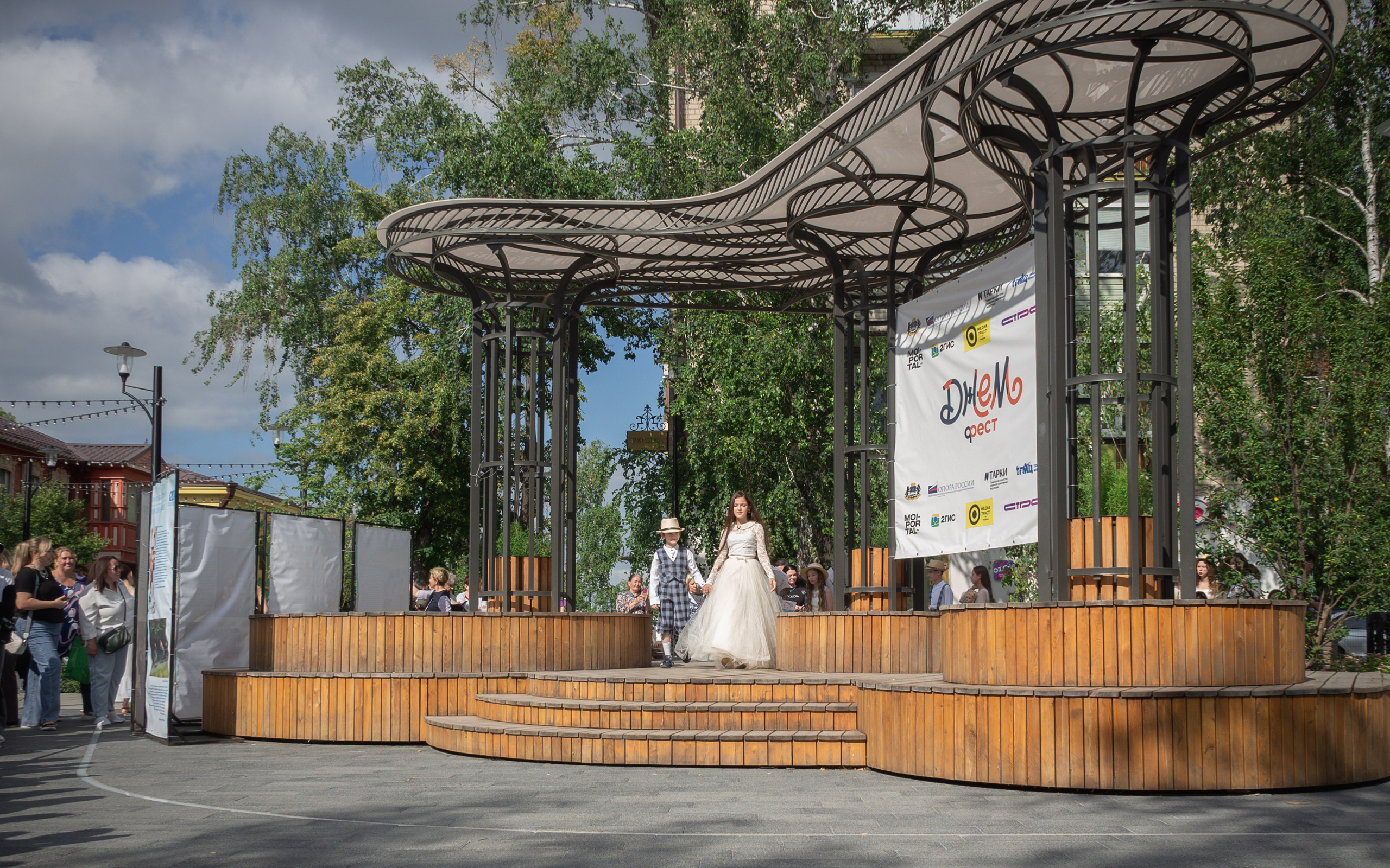 Модные показы на фестивале «Джем»