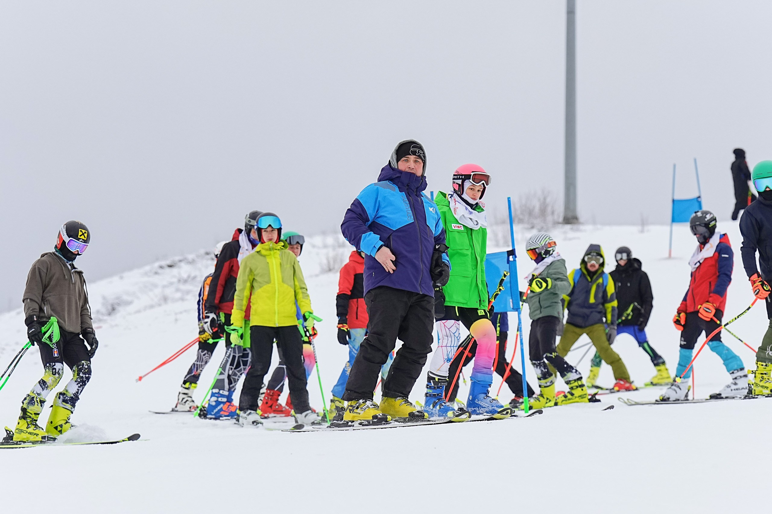 Горные лыжи. Первенство Центрального Федерального Округа. GS U16 Шуколово. Фотограф Студитский Евгений