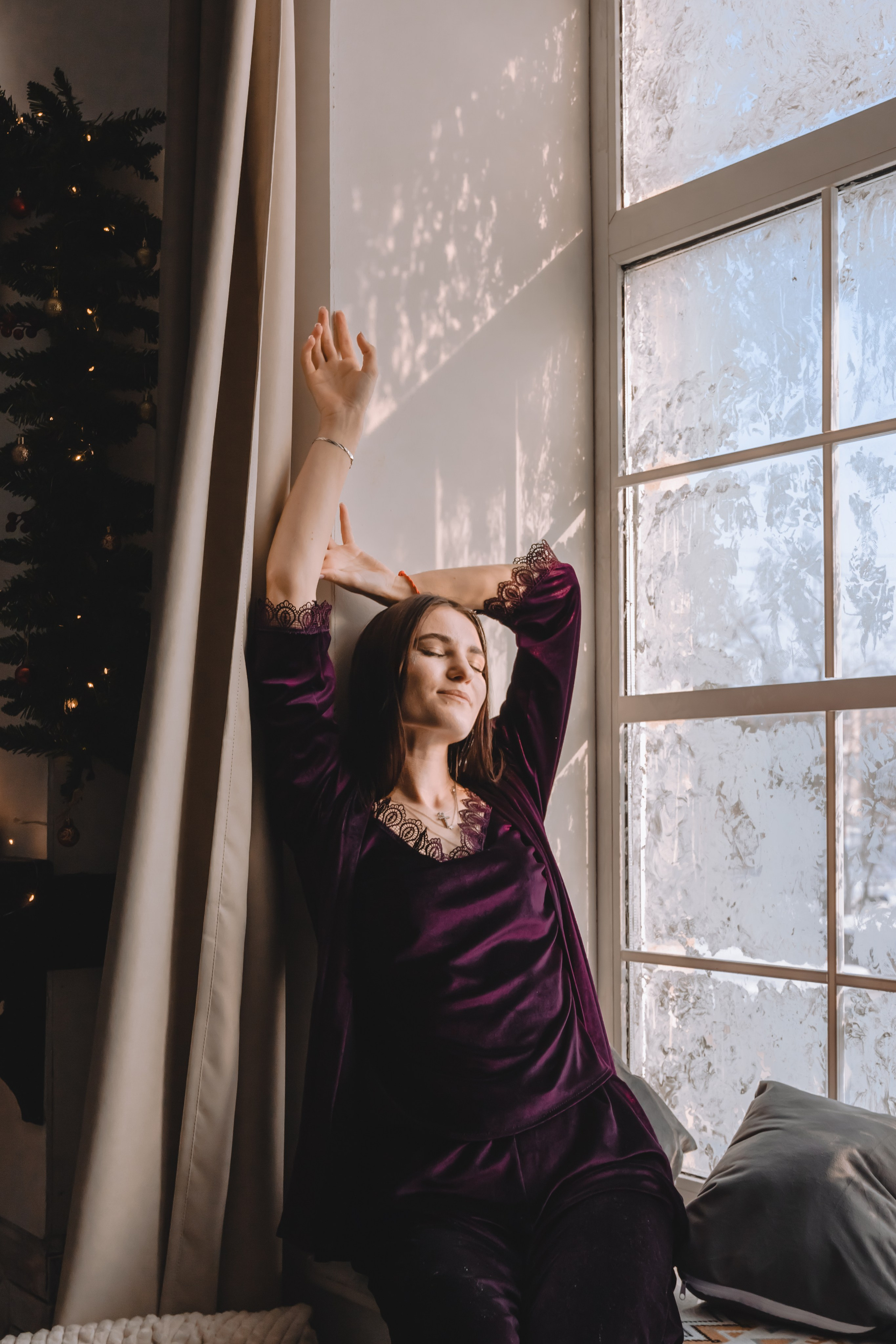 Лера. Индивидуальная новогодняя фотосессия. Фотограф во Владивостоке. Юрганова Анна