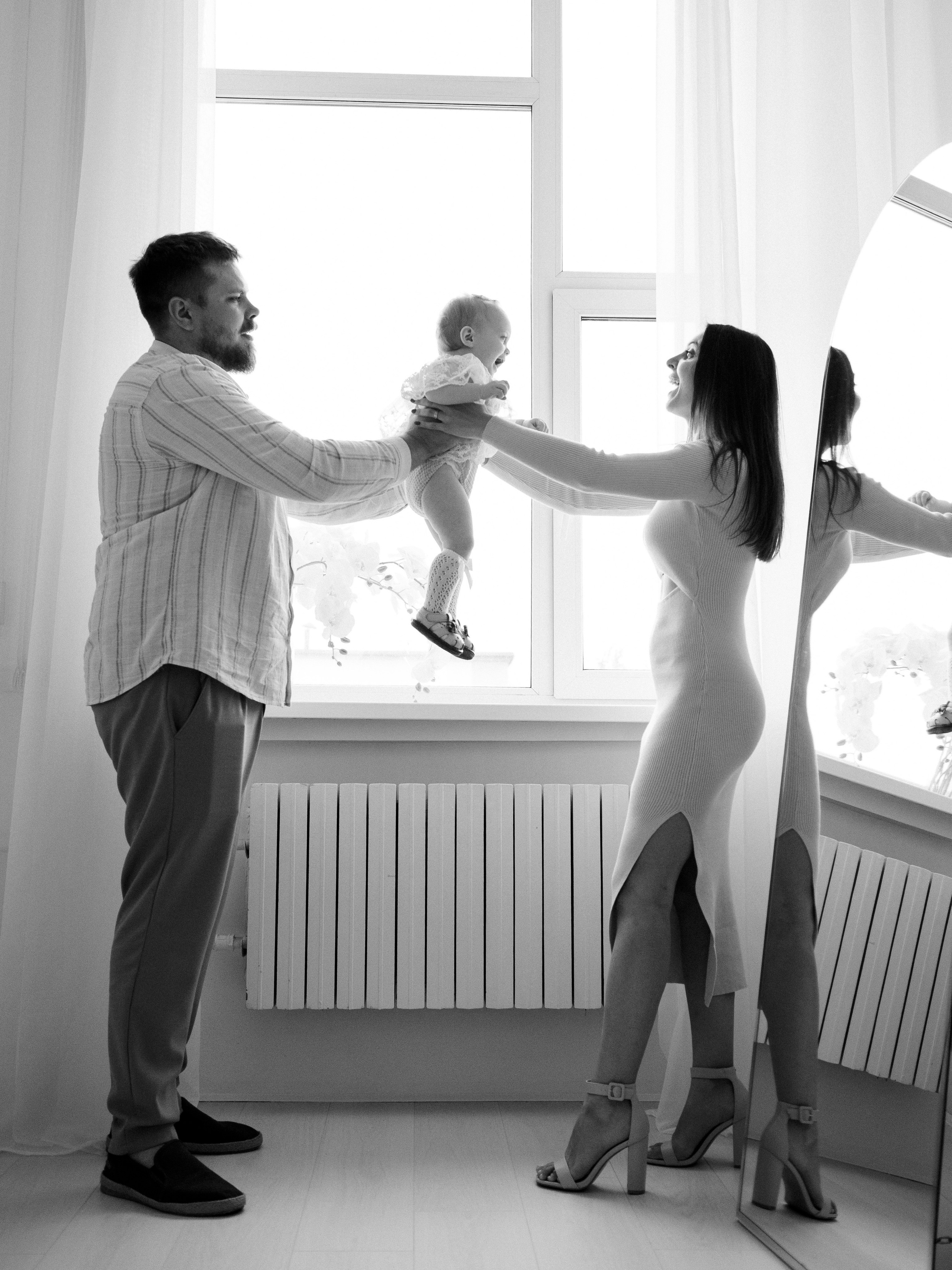 Vasilisa is 1 year old. Портретный фотограф Москва Белогорцев Сергей