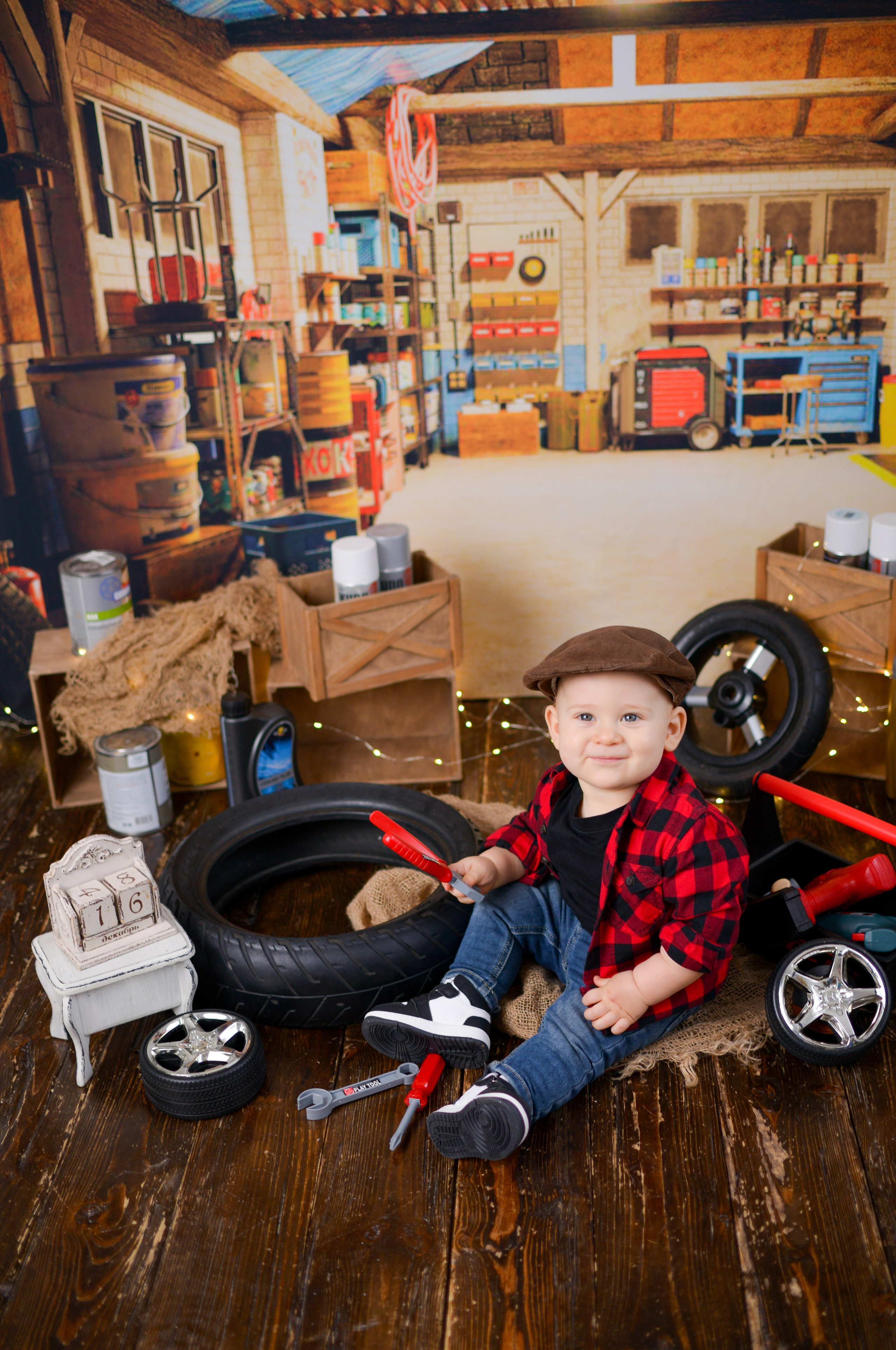 Первые кадры с фотосессии к годику. Фотограф новорожденных Краснодар Малышенко Надежда