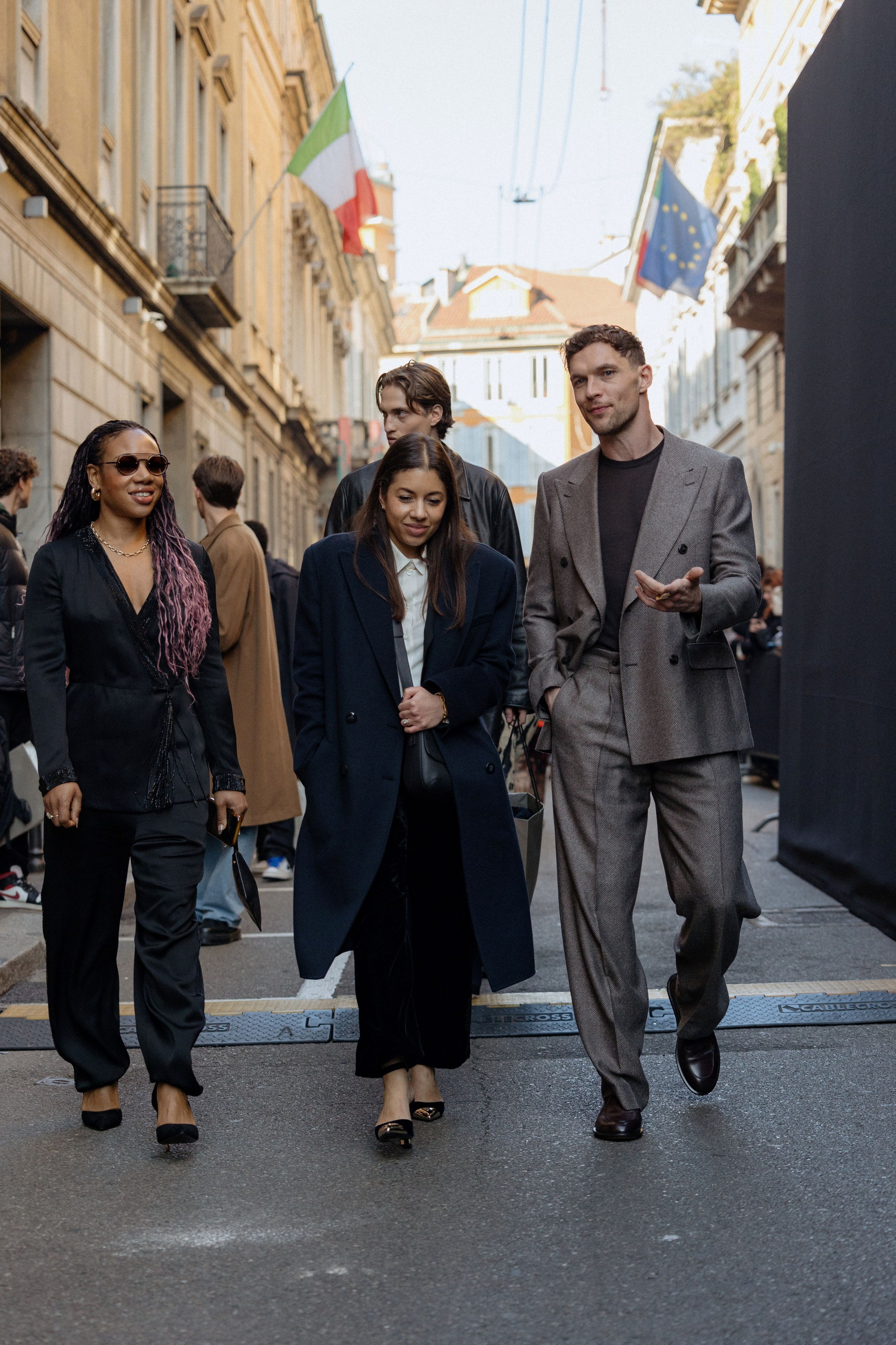 Milan Mens fashion week FW 24/25 ARMANI. Photographer in Milan Ivan Goncharov