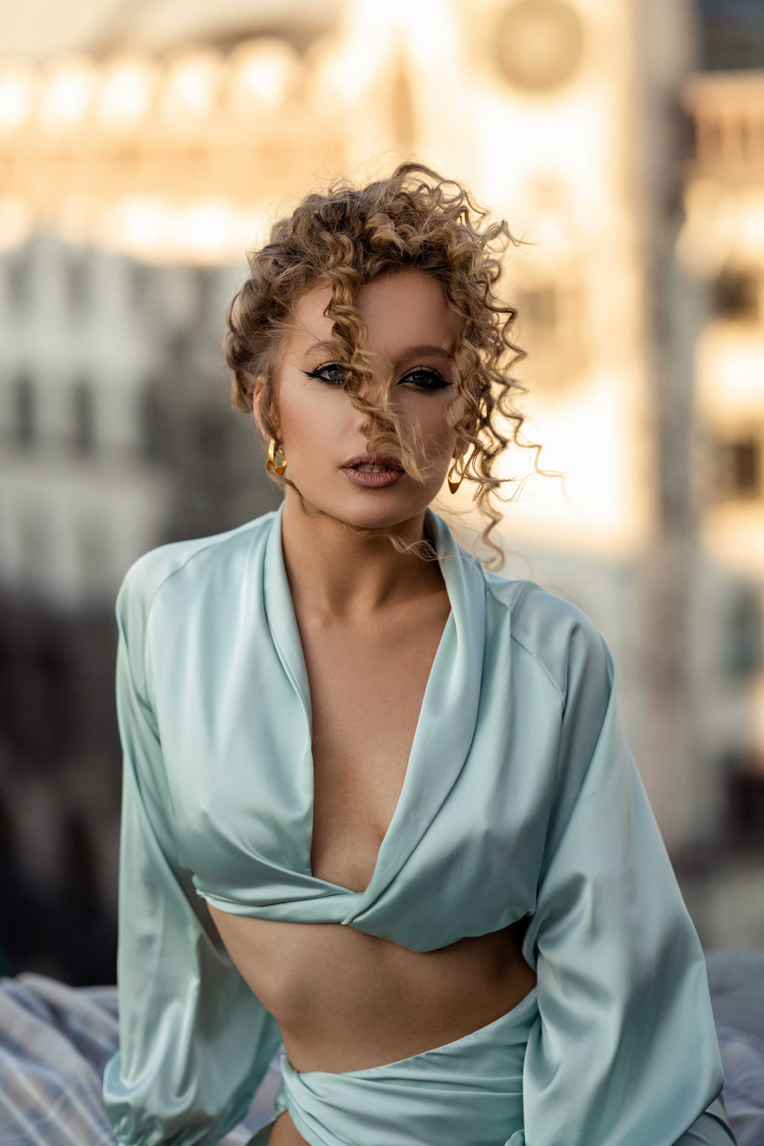 Лиза на крыше. Свадебный и семейный фотограф в СПб Валерия Фомичева