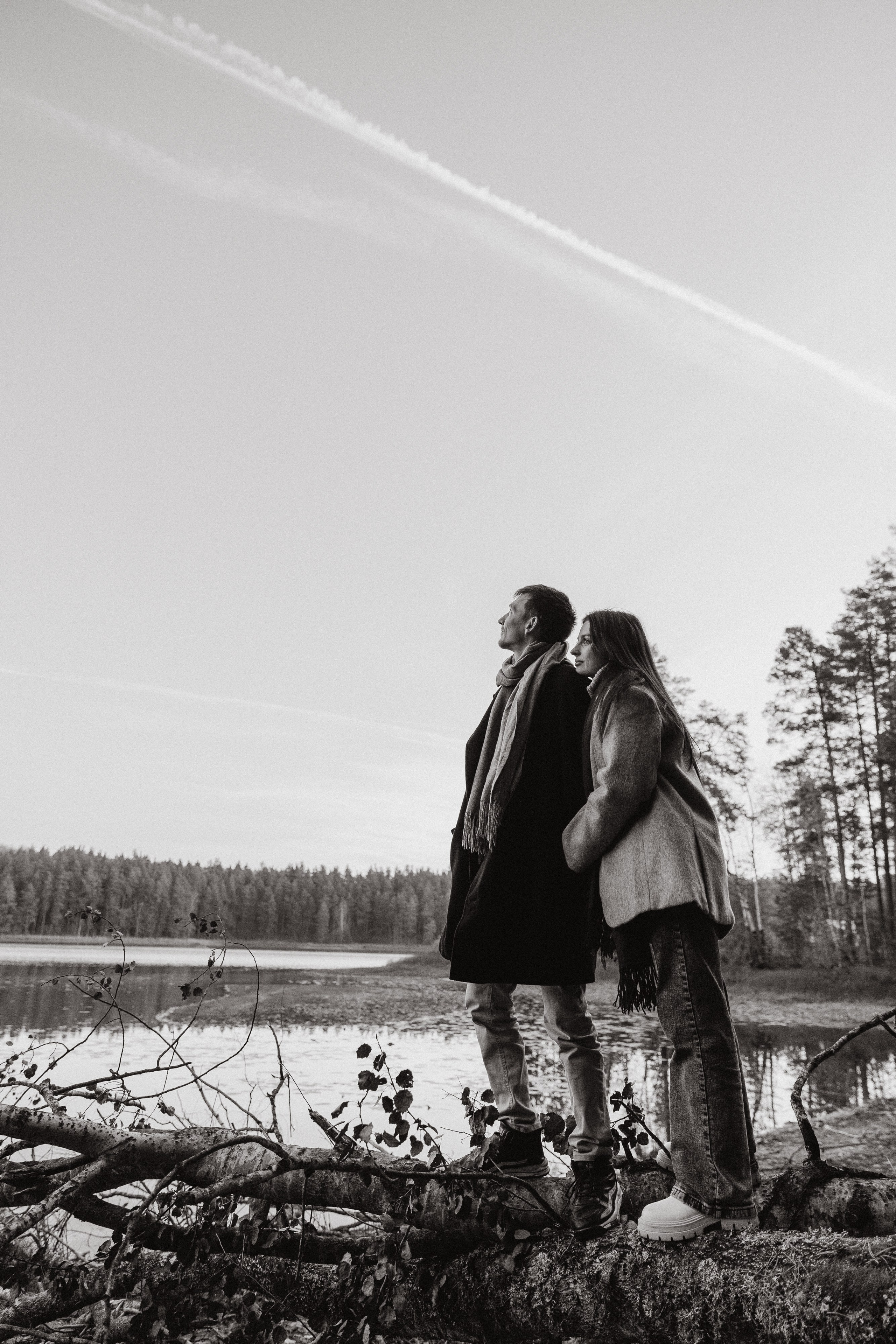 Миша и Юля, осень. Фотограф Ульяна Дивина в Нижнем Новгороде и Нижегородской области