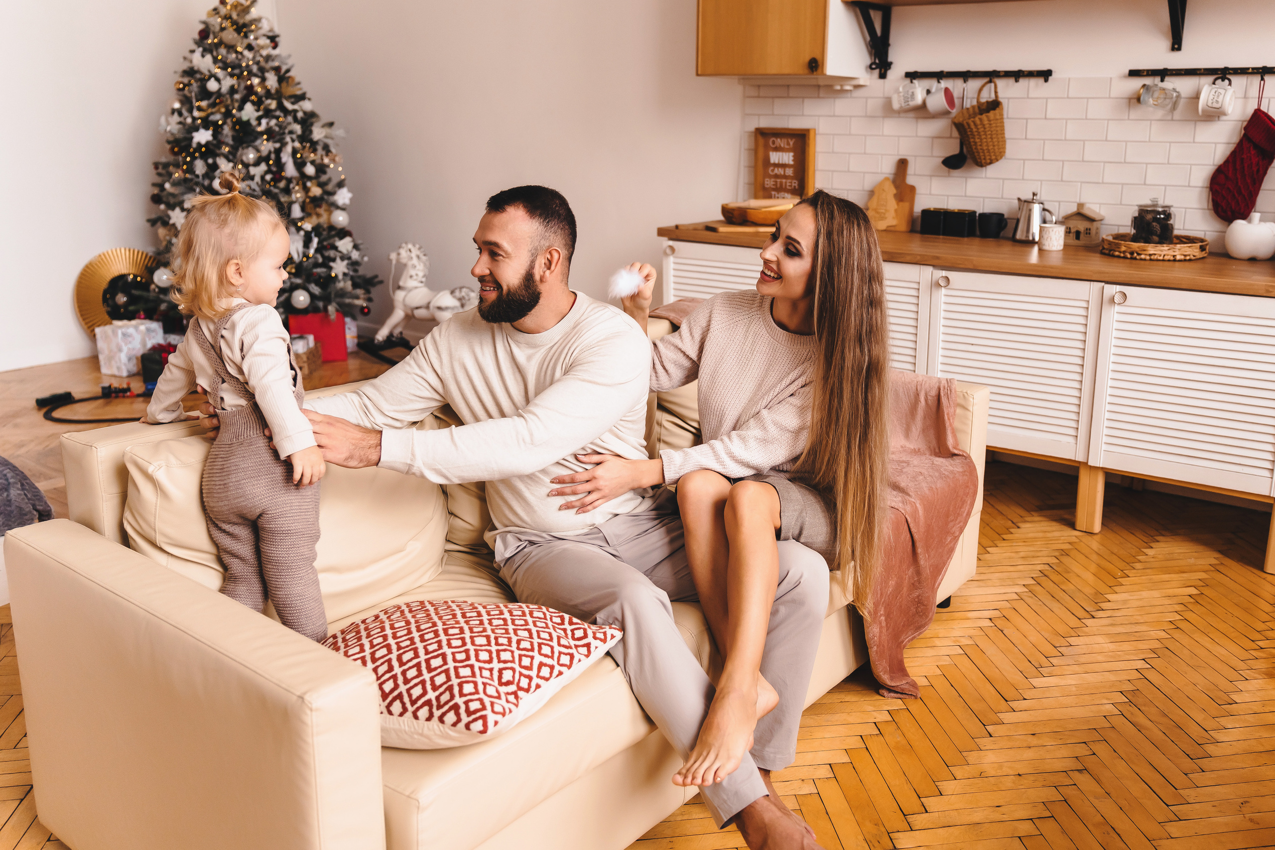 Новогодняя_фотостудия Молоко. Свадебный и семейный фотограф в Самаре Салахова Гулина