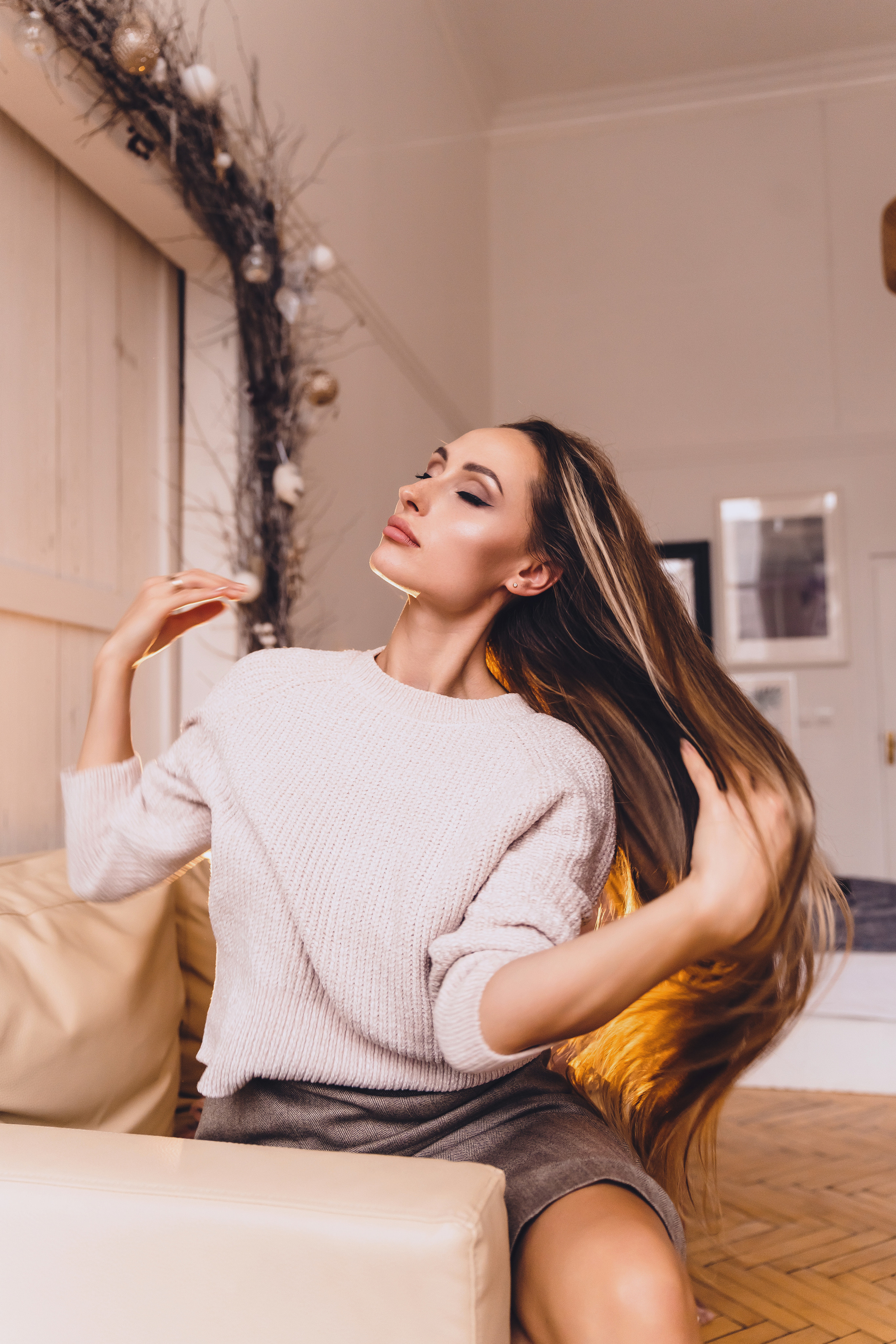 Новогодняя_фотостудия Молоко. Свадебный и семейный фотограф в Самаре Салахова Гулина