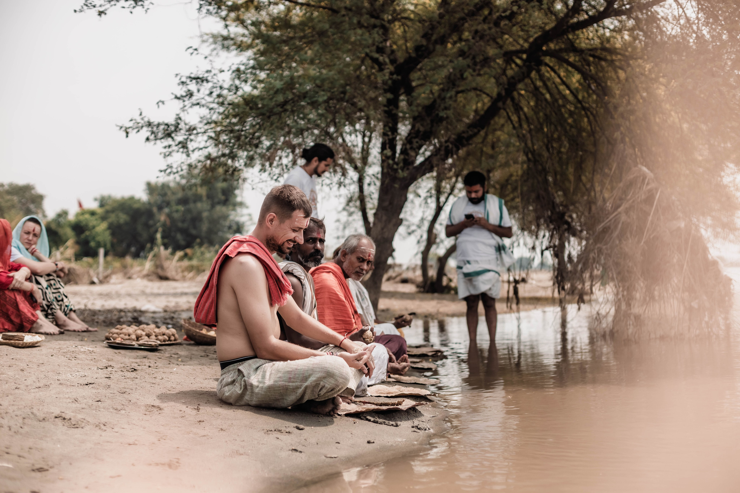 Pitri Paksha yagyas & poojas Devraha Baba ji ashram. Mariam Bagdasaryan