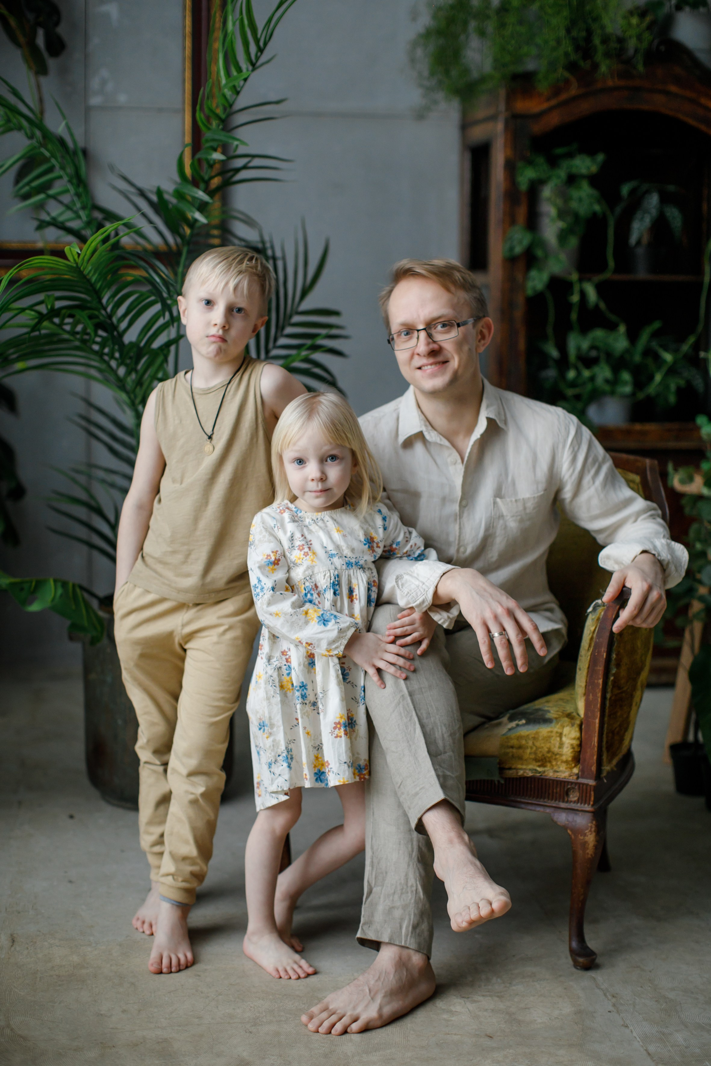 Семейное. Анюта, Даня и дети. Школьные альбомы, Семейные съемки, Портреты, Фотограф Елена Кузнецова