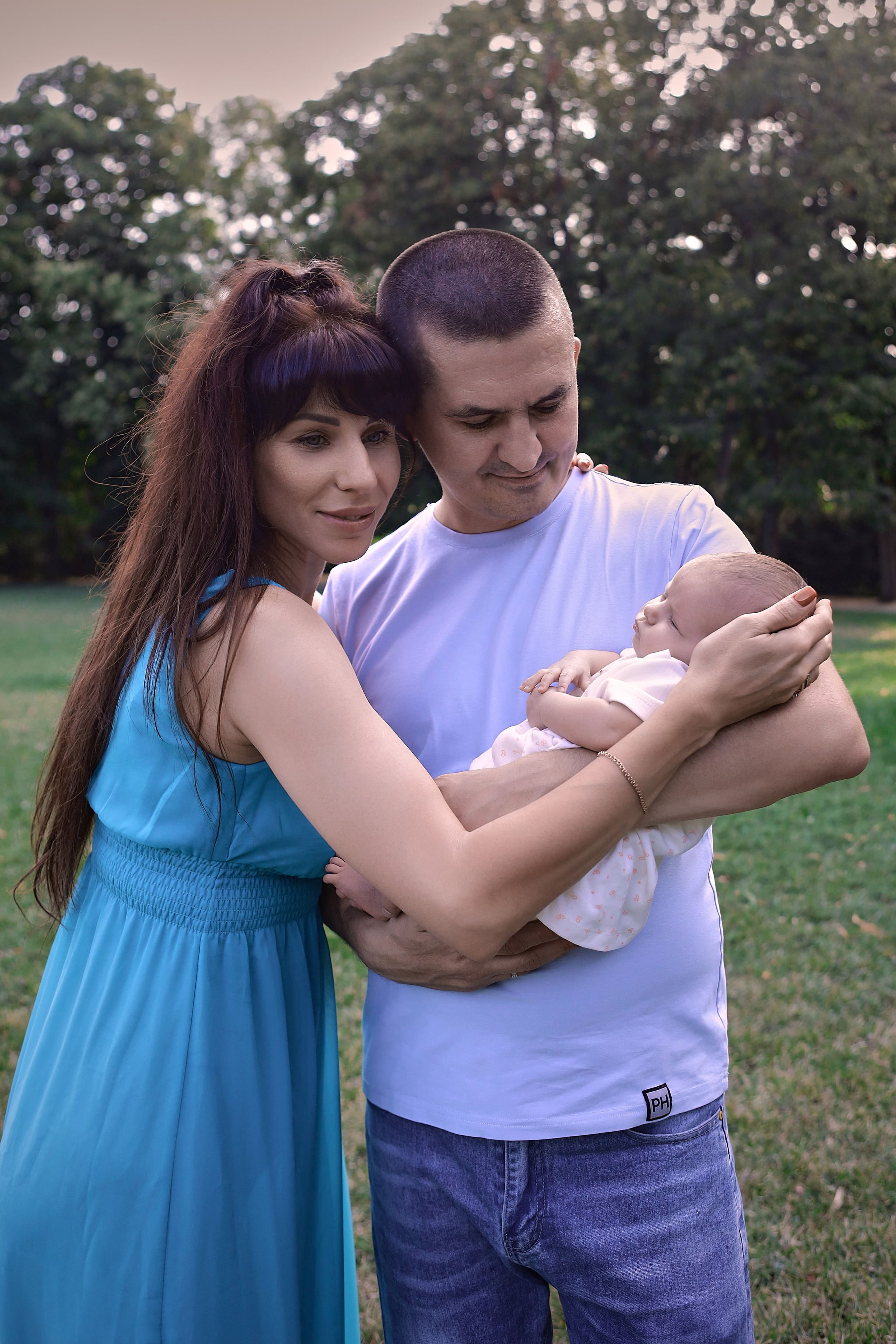 Семейная фотосессия с малышкой. Семейный и свадебный фотограф в Краснодаре Михеева Светлана