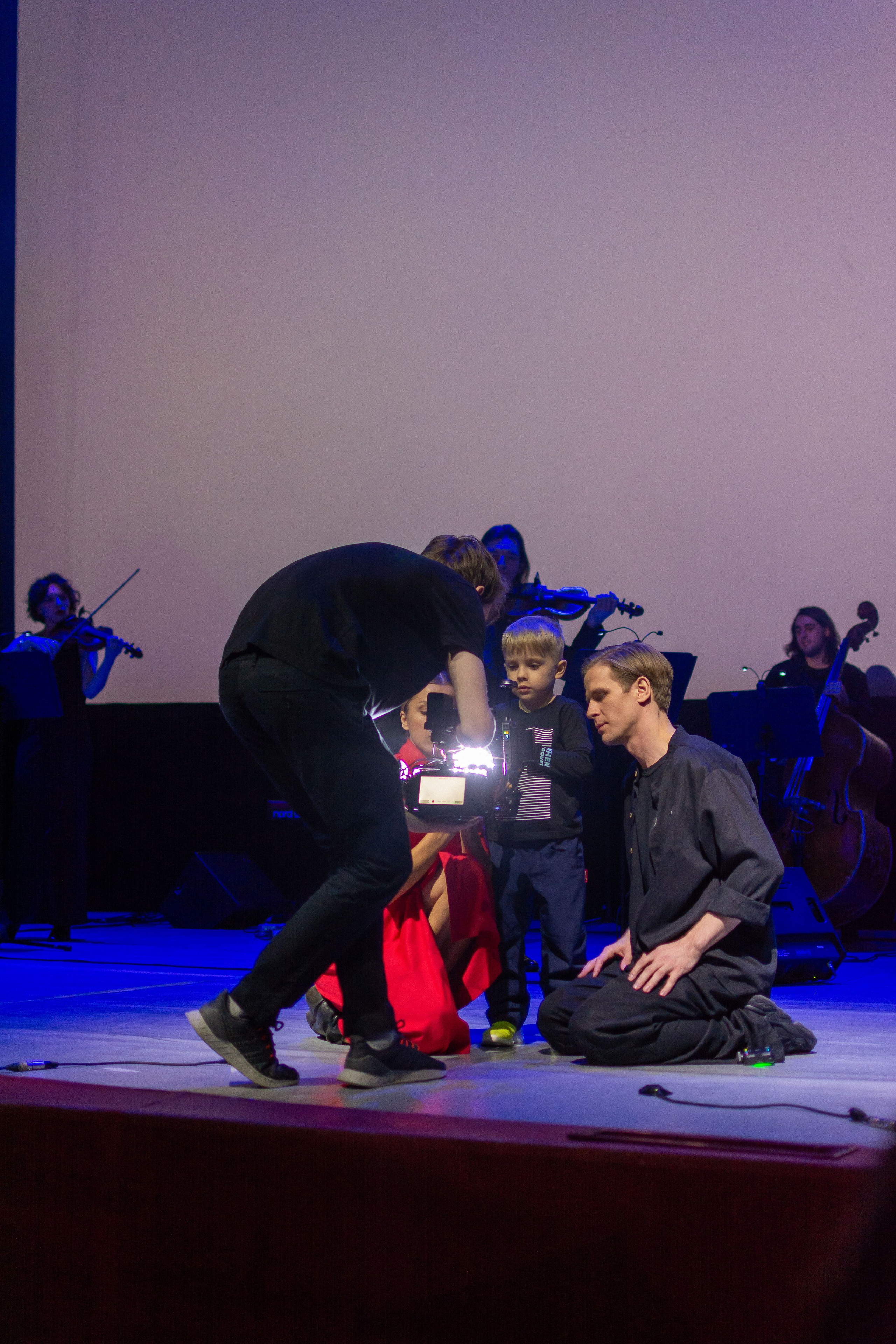 Концерт оркестра Cinematica. Репортажный фотограф в Новосибирске