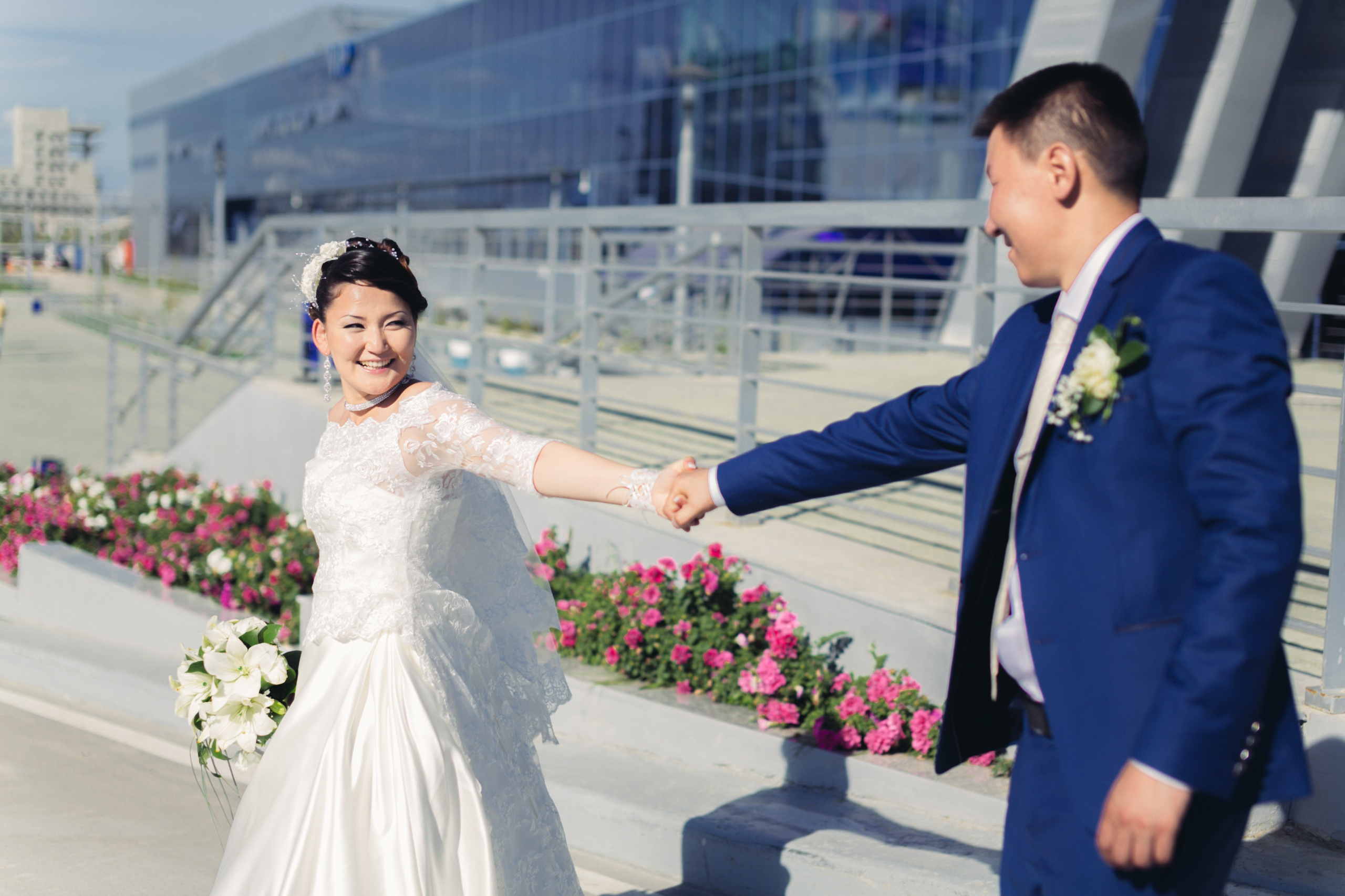 Летнее свадебное фото. Фотограф Надежда Куин, Якутск