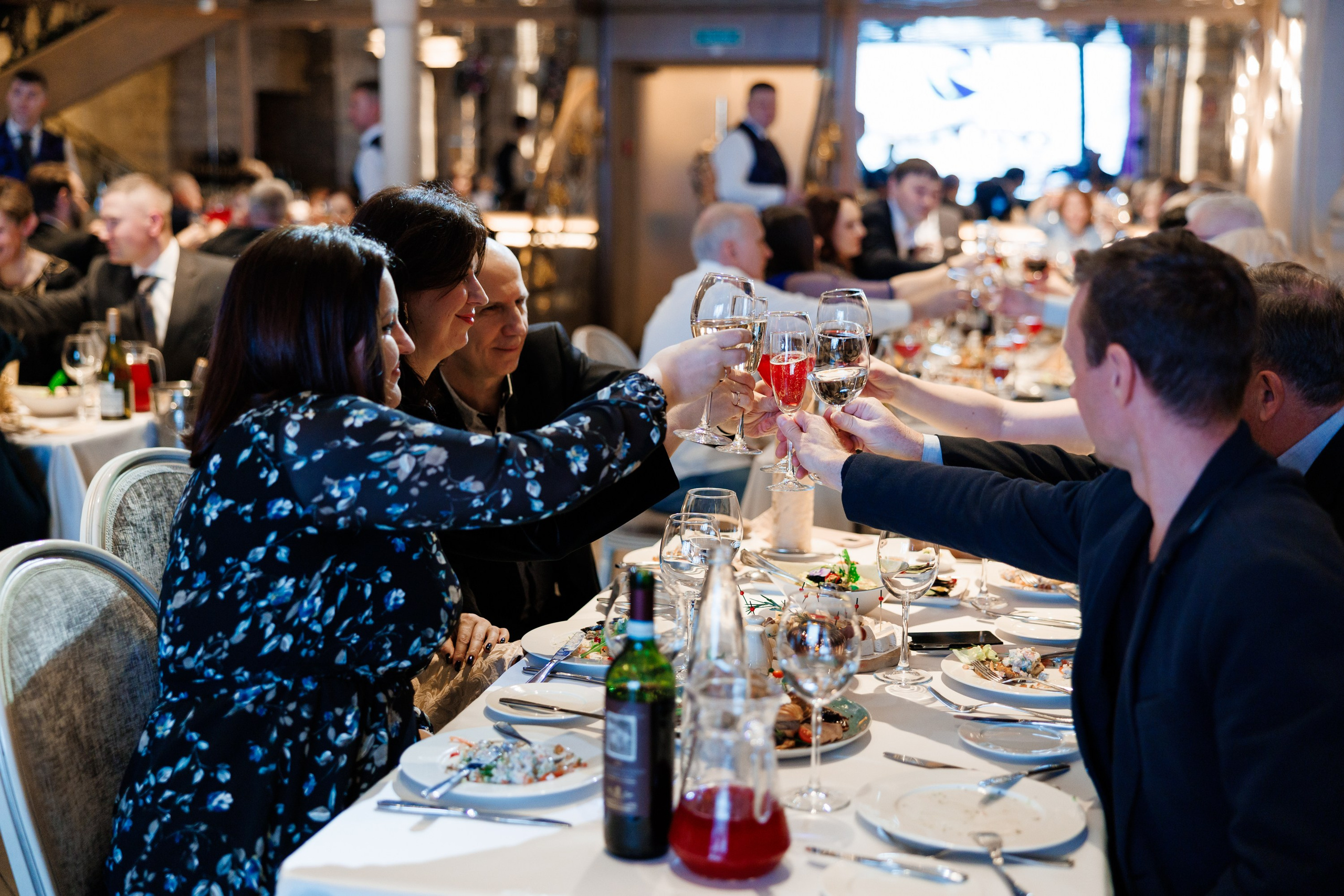 Новогодний корпоратив в ресторане Тройка. Фотограф в Санкт-Петербурге — Сергей Петров
