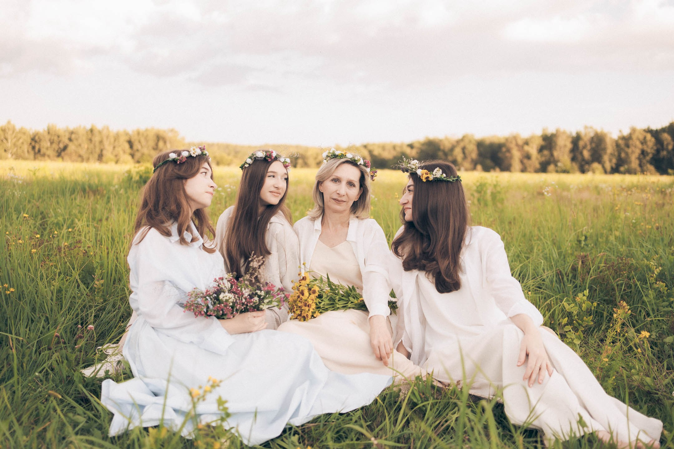 Мама и дочки. Фотограф/ видеограф Катя Ильина Калуга