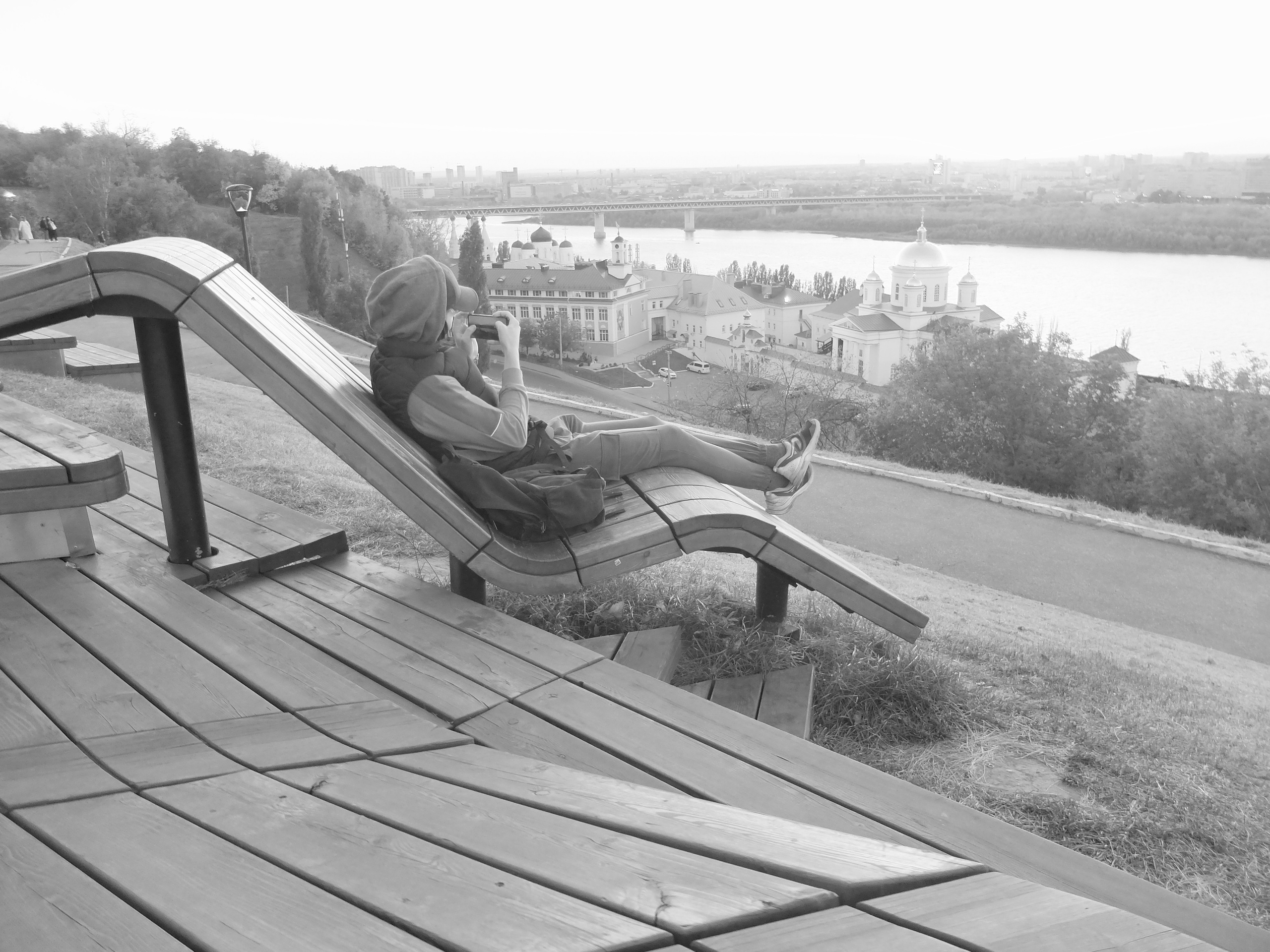 Нижний Новгород. Фотографъ Сергѣевъ. Поймать мгновеніе