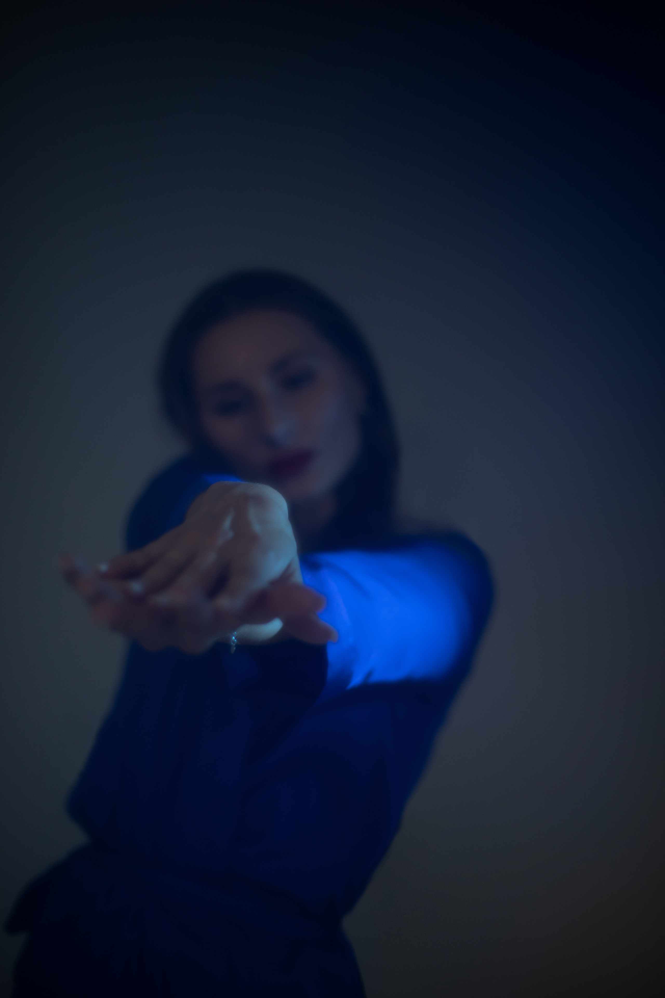 Ирина «Blue moon». Фотограф Мария Щеголькова. Чувственный женский портрет