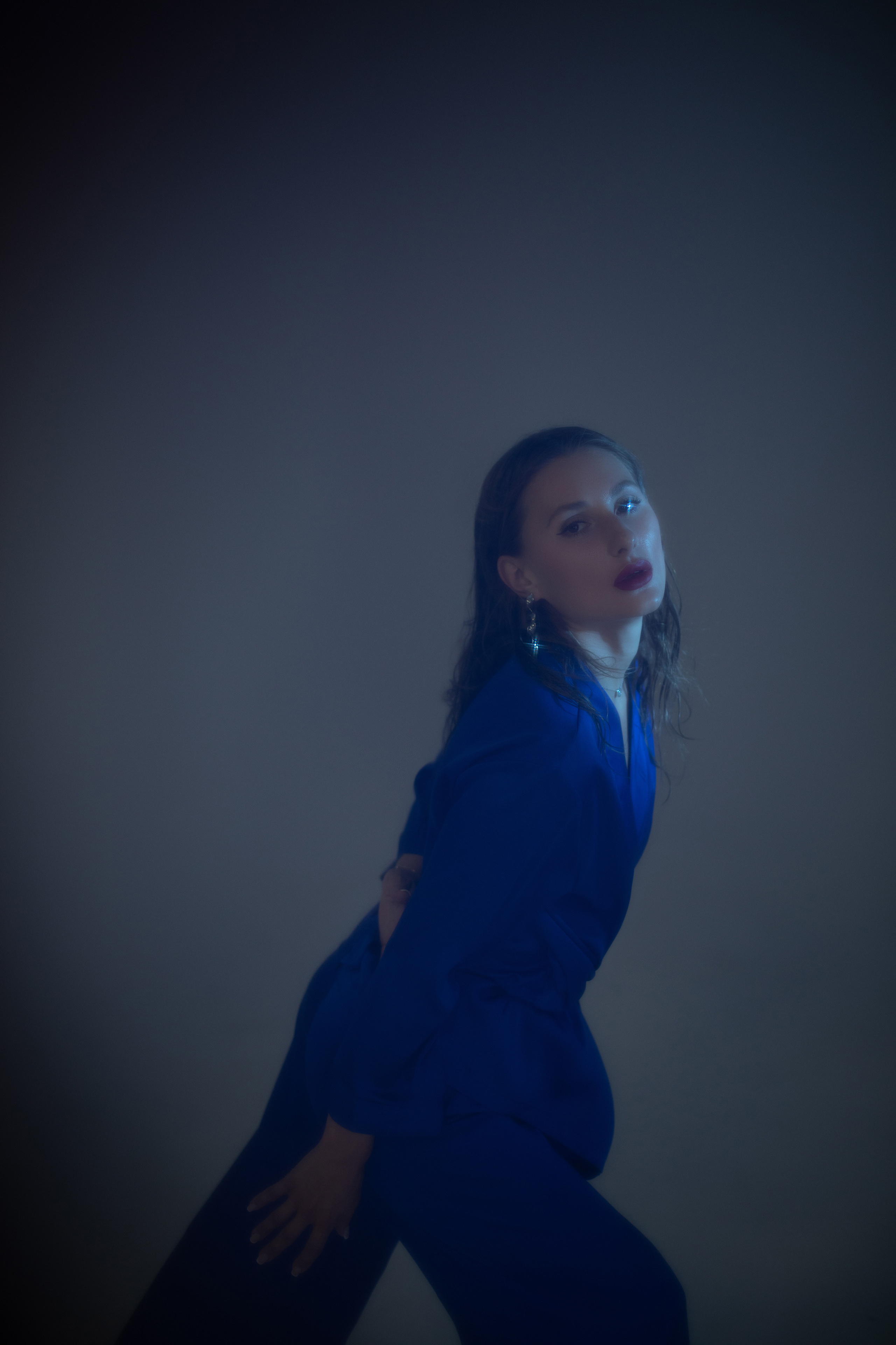 Ирина «Blue moon». Фотограф Мария Щеголькова. Чувственный женский портрет