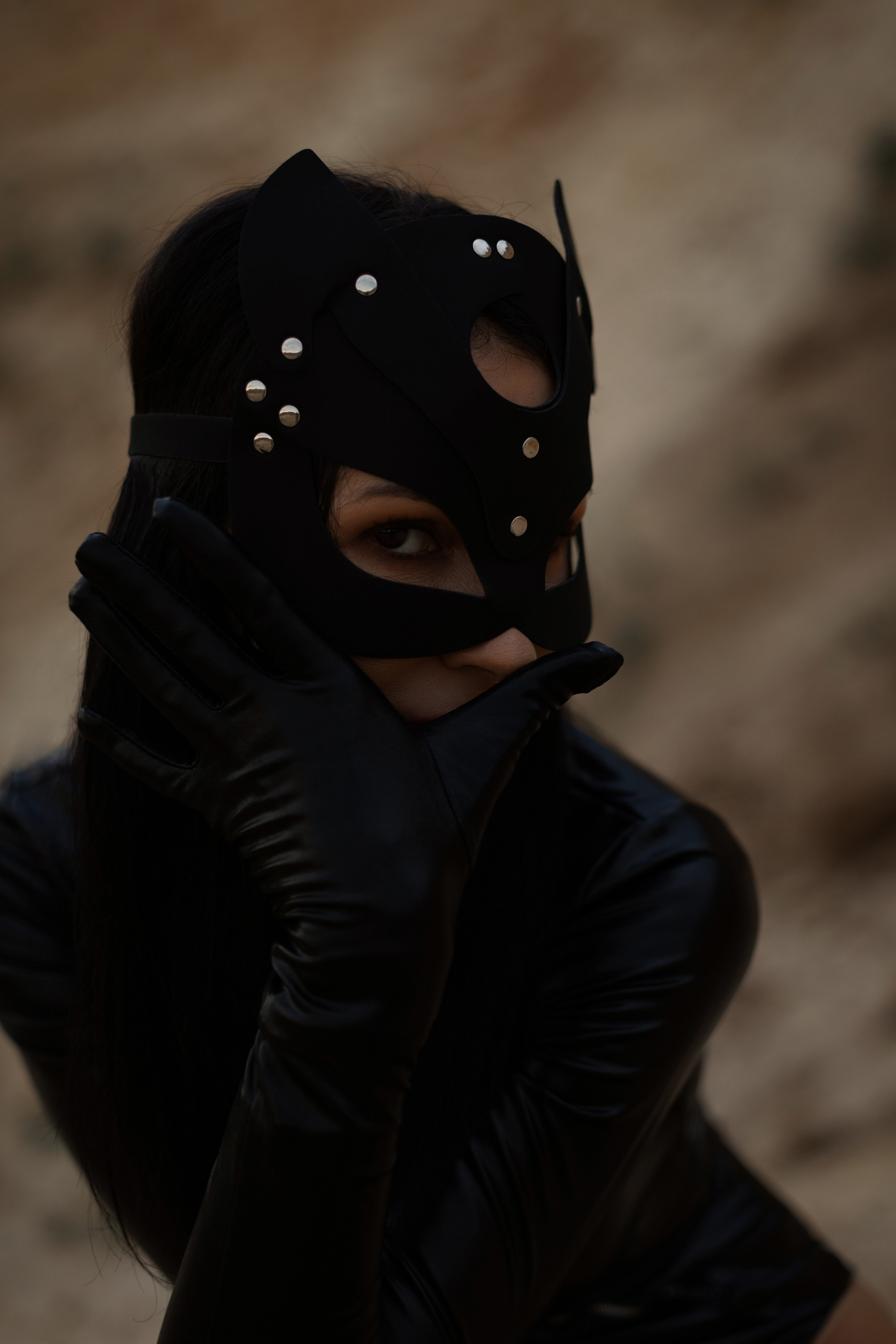 Женщина-кошка. Фотограф Мария Щеголькова. Чувственный женский портрет