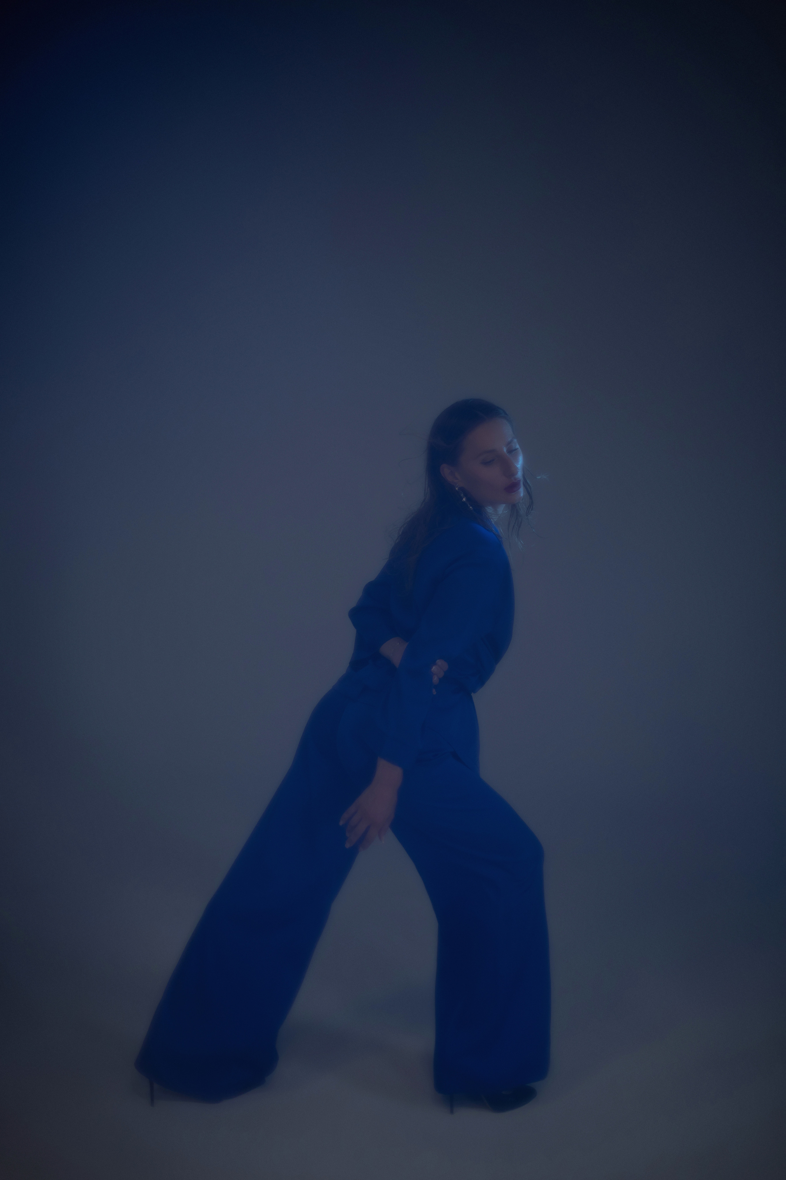 Ирина «Blue moon». Фотограф Мария Щеголькова. Чувственный женский портрет