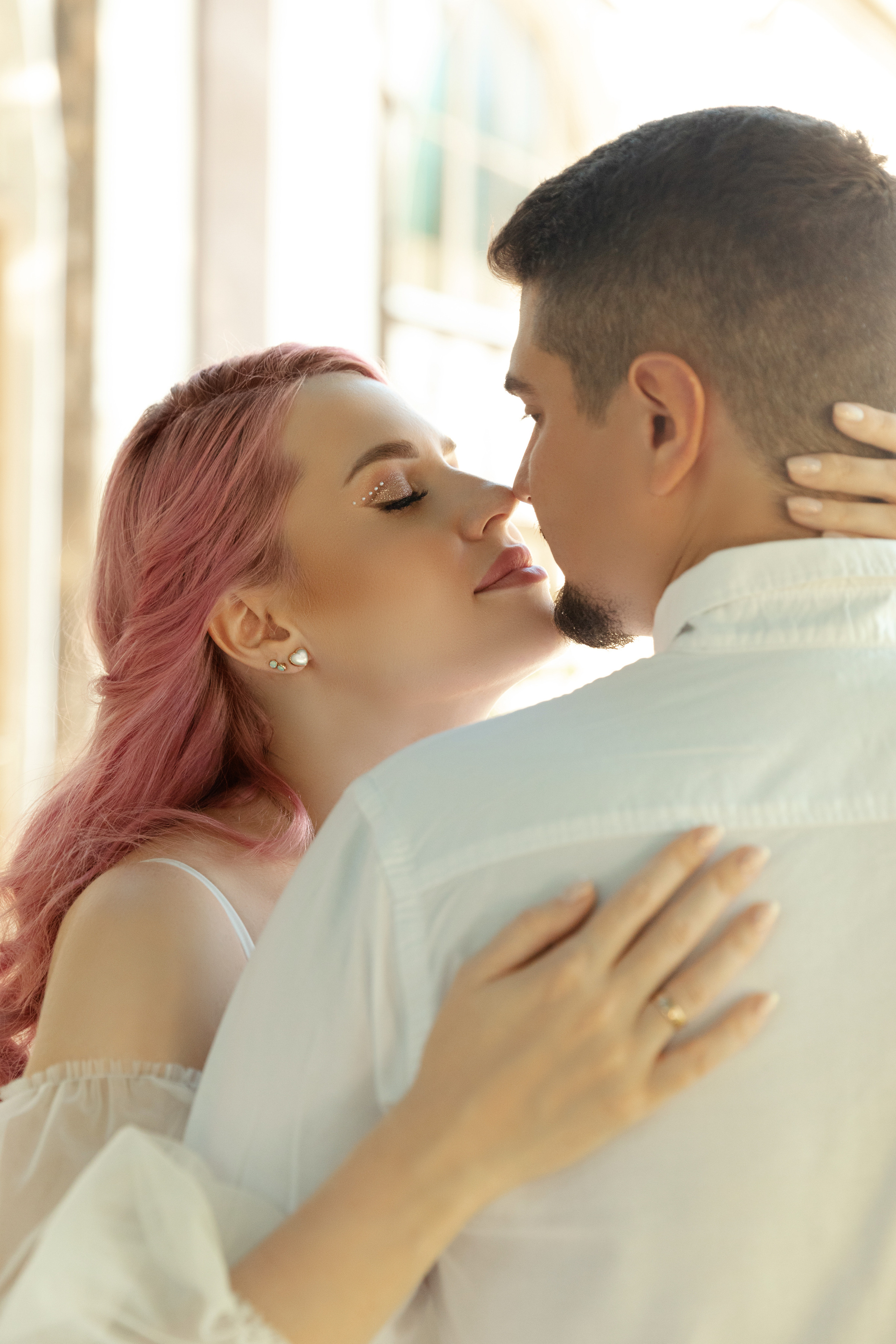 Любовь и Денис. Фотограф Мария Щеголькова. Чувственный женский портрет