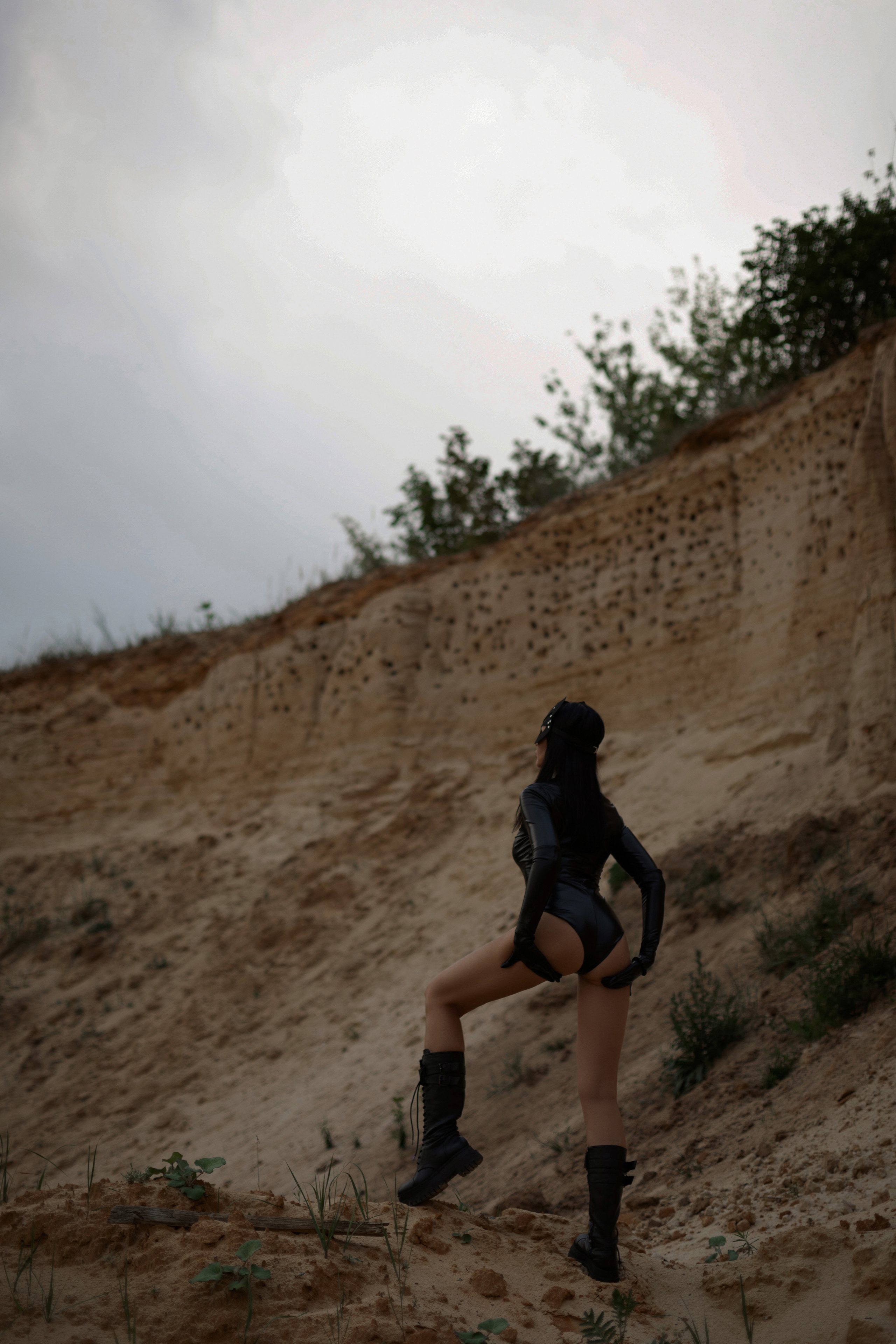 Женщина-кошка. Фотограф Мария Щеголькова. Чувственный женский портрет