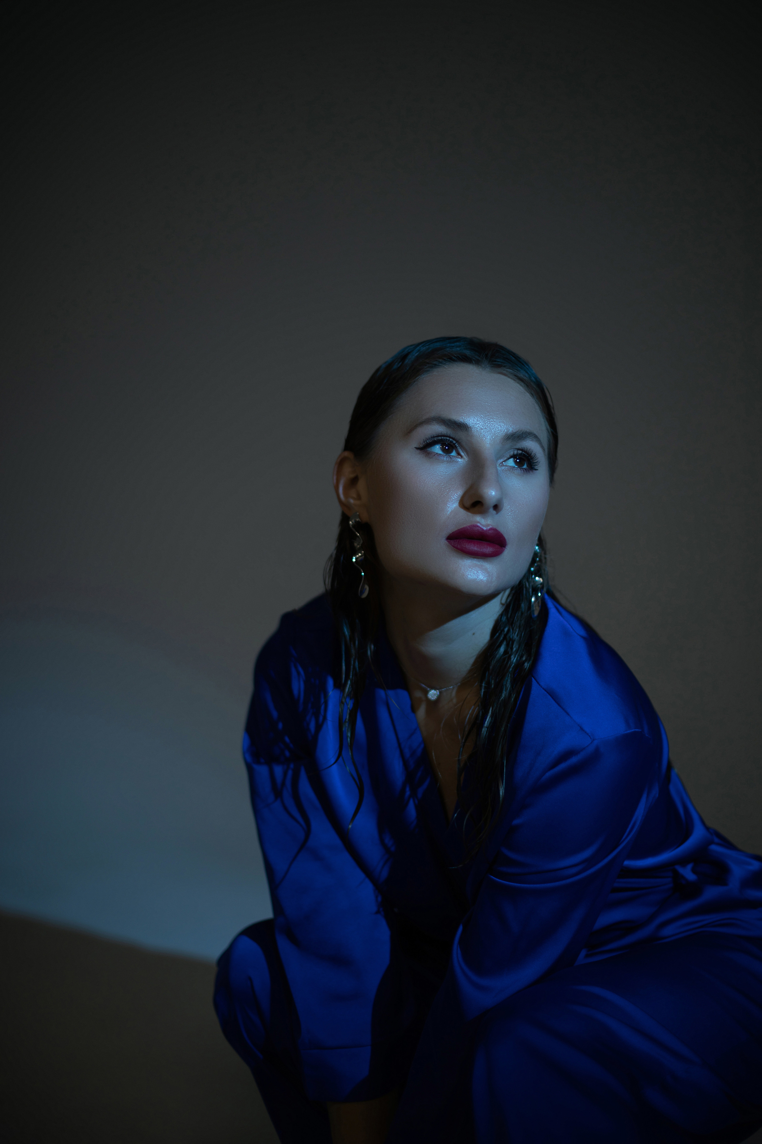 Ирина «Blue moon». Фотограф Мария Щеголькова. Чувственный женский портрет