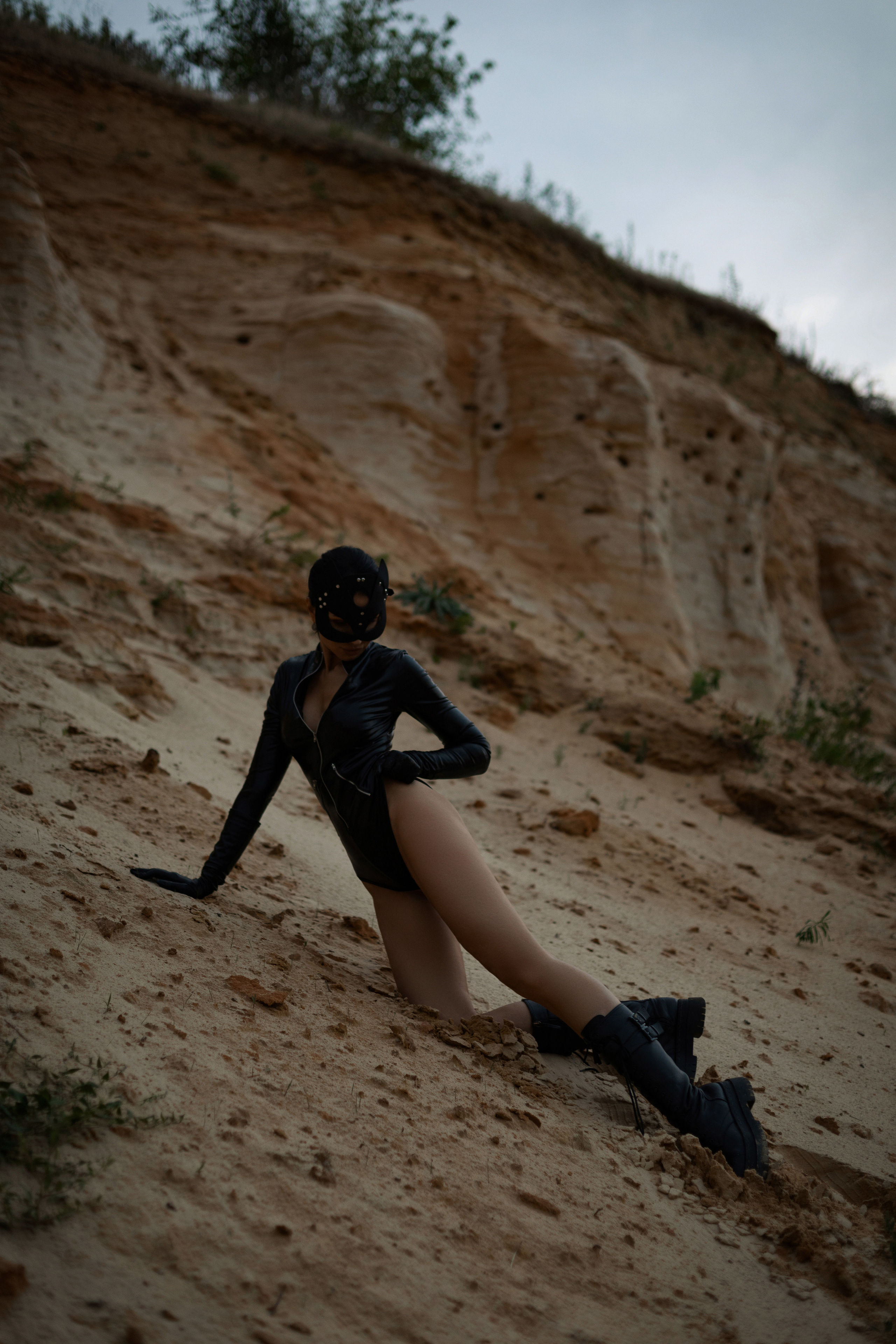 Женщина-кошка. Фотограф Мария Щеголькова. Чувственный женский портрет