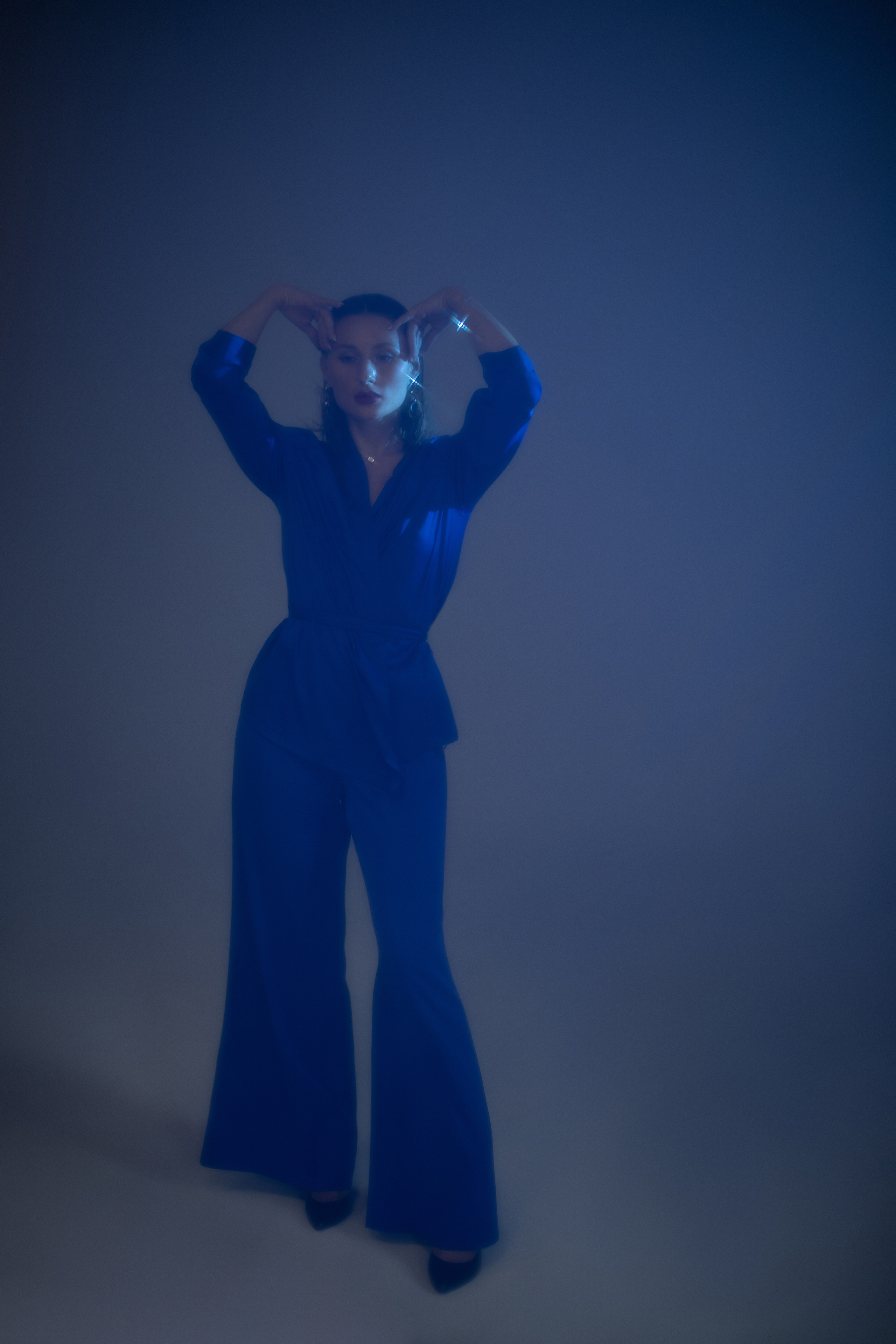 Ирина «Blue moon». Фотограф Мария Щеголькова. Чувственный женский портрет