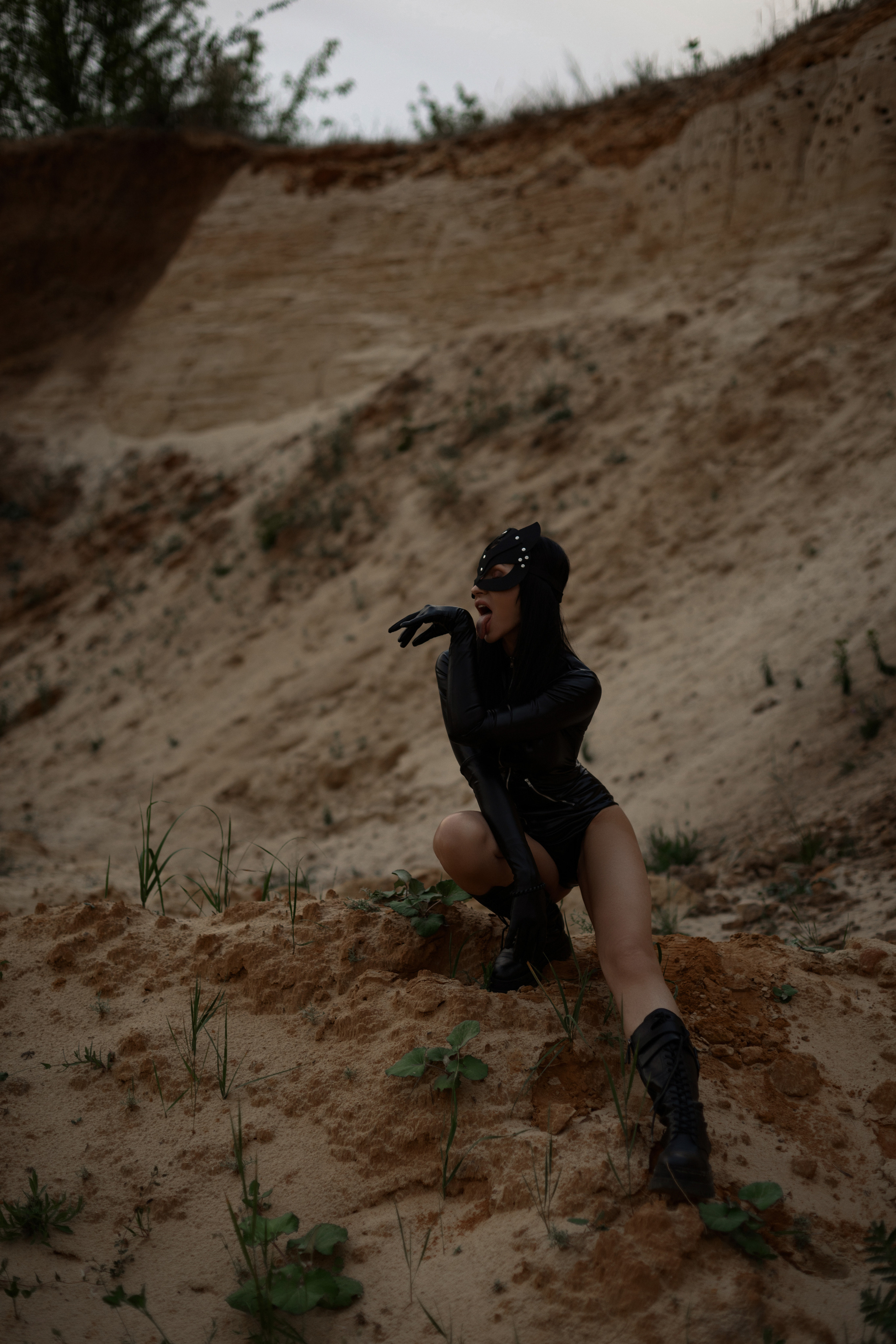 Женщина-кошка. Фотограф Мария Щеголькова. Чувственный женский портрет