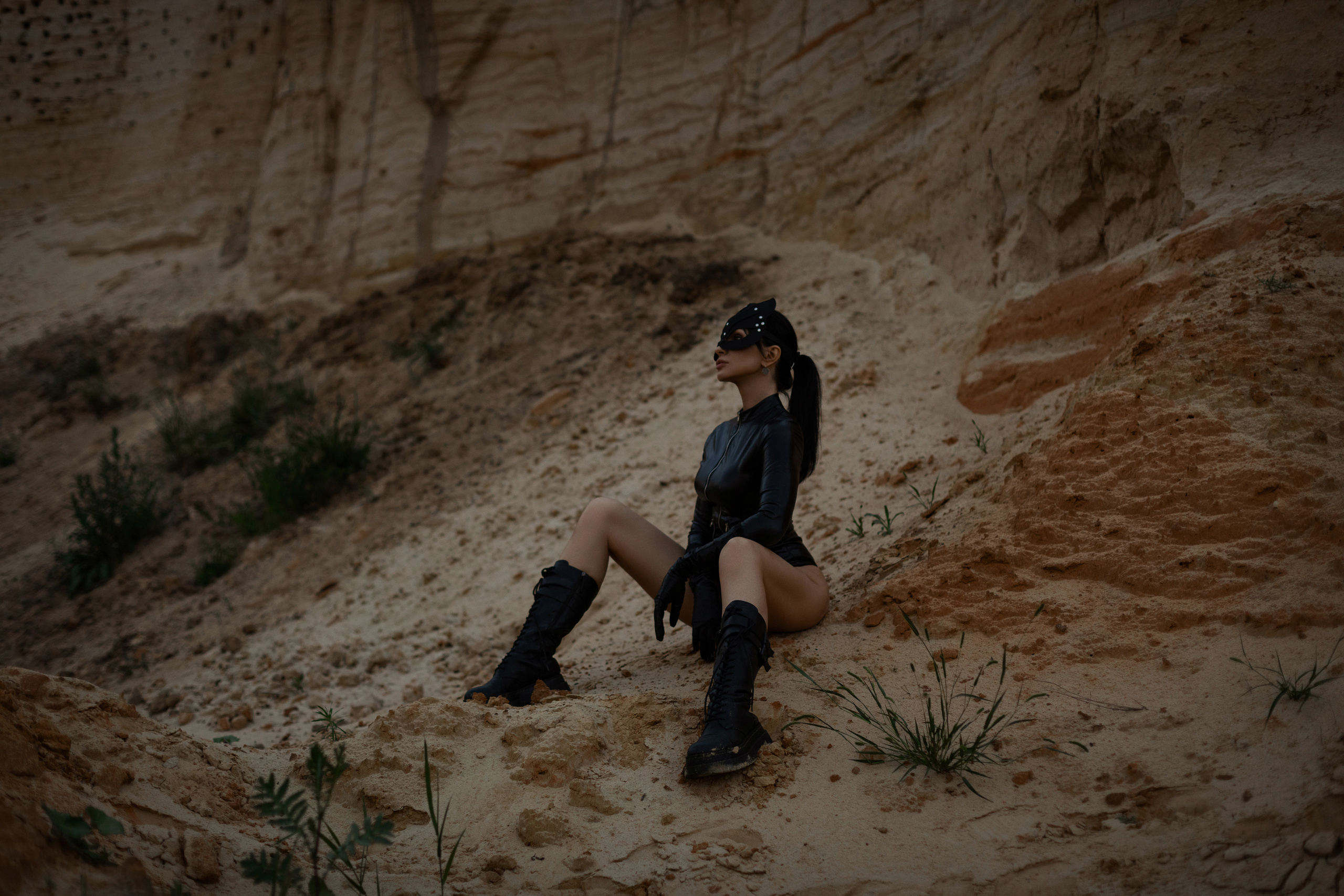 Женщина-кошка. Фотограф Мария Щеголькова. Чувственный женский портрет