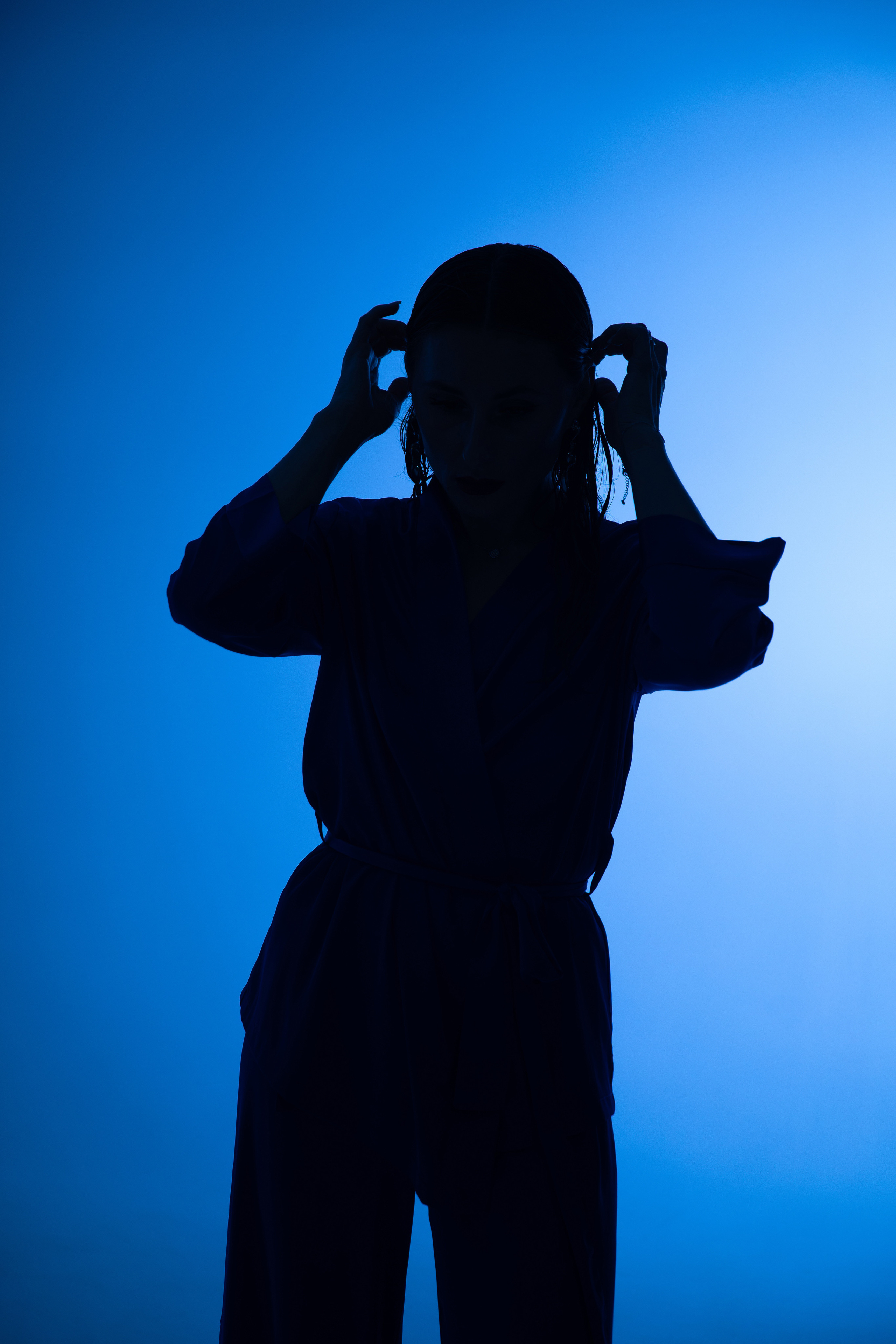 Ирина «Blue moon». Фотограф Мария Щеголькова. Чувственный женский портрет