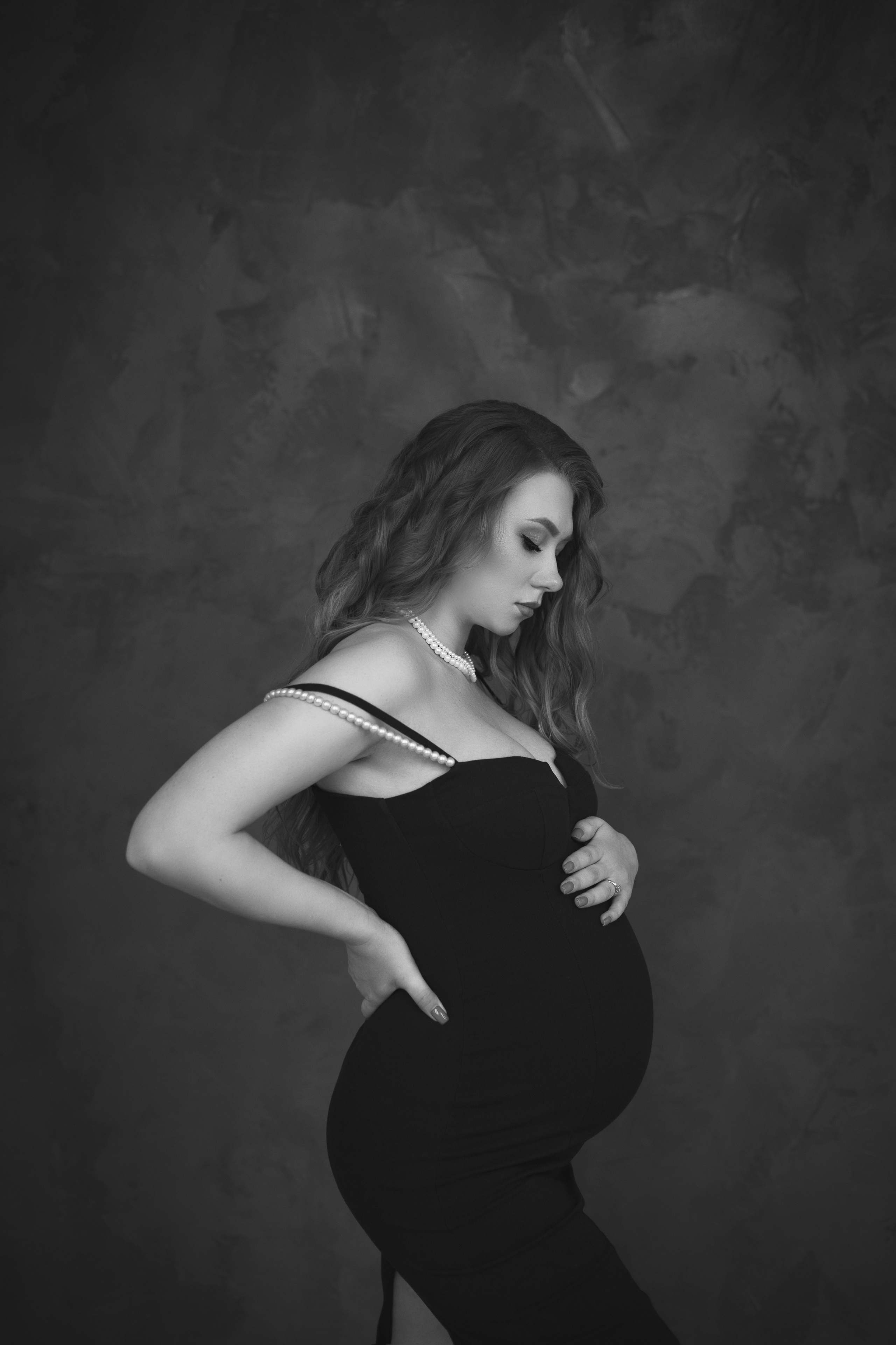 Беременность. Фотограф Мария Щеголькова. Чувственный женский портрет